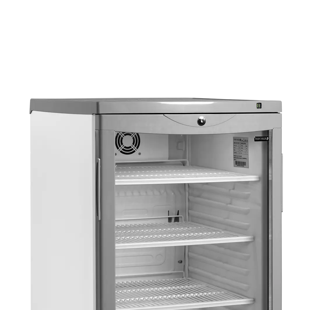 Réfrigérateur à boissons 1 porte vitrée incurvée 109 L