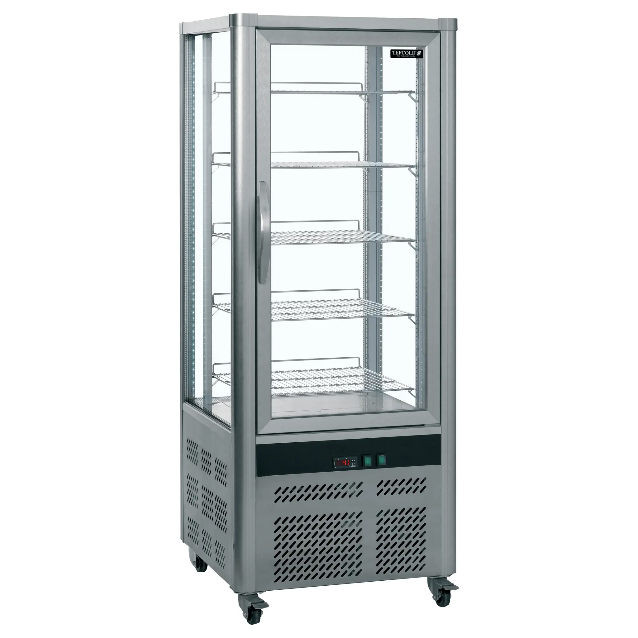 Armoire vitrée réfrigérée 1 porte vitrée battante 468 L