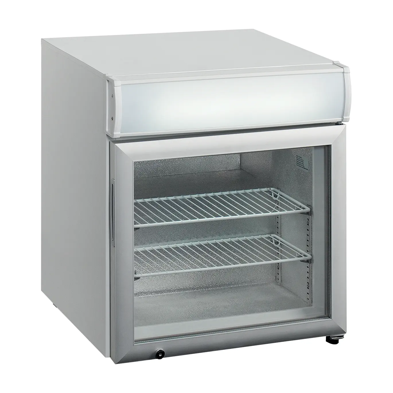 Congélateur table top porte vitrée 50 L