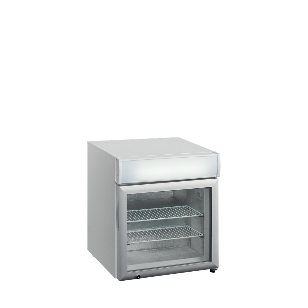 Congélateur table top porte vitrée 50 L
