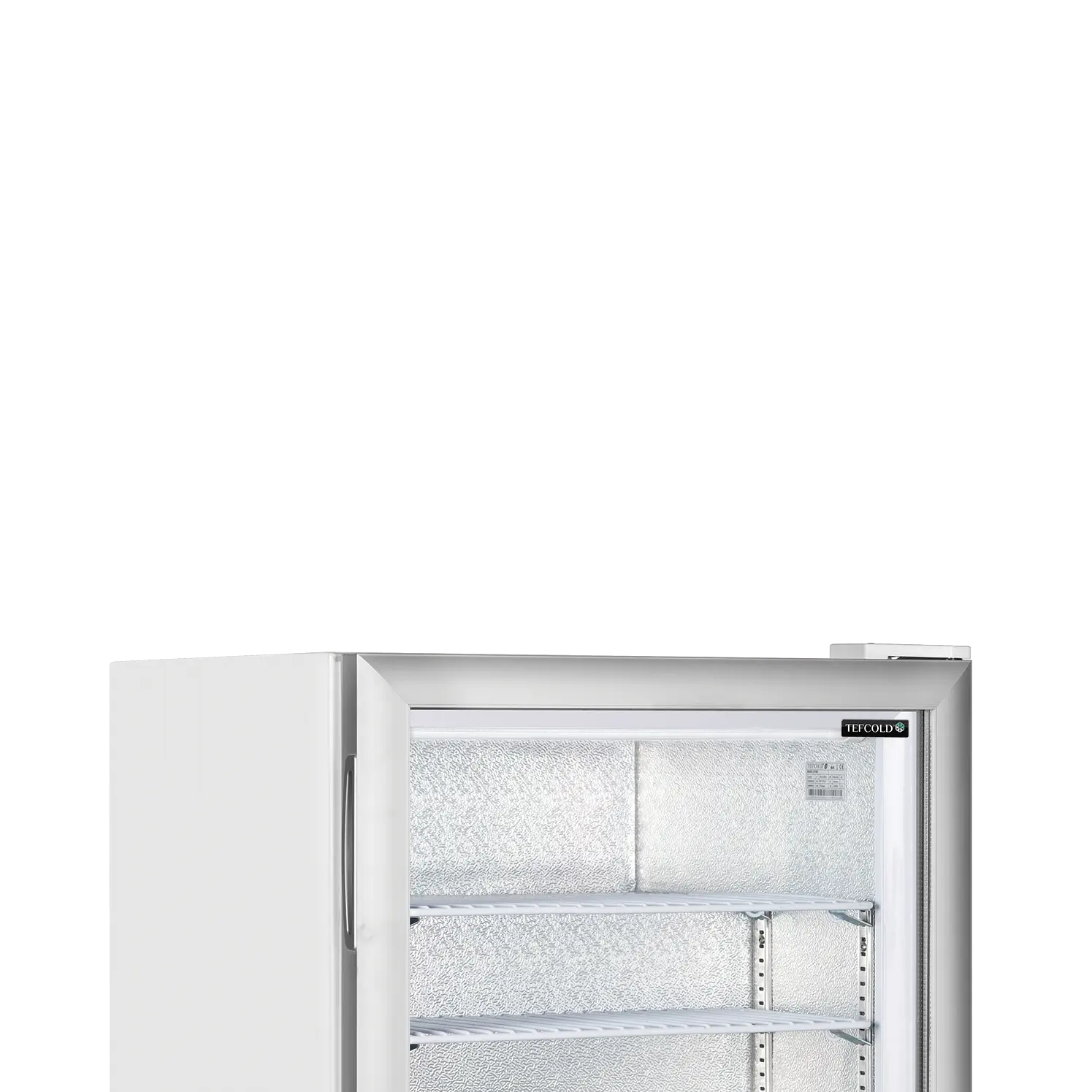 Congélateur table top porte vitrée 50 L