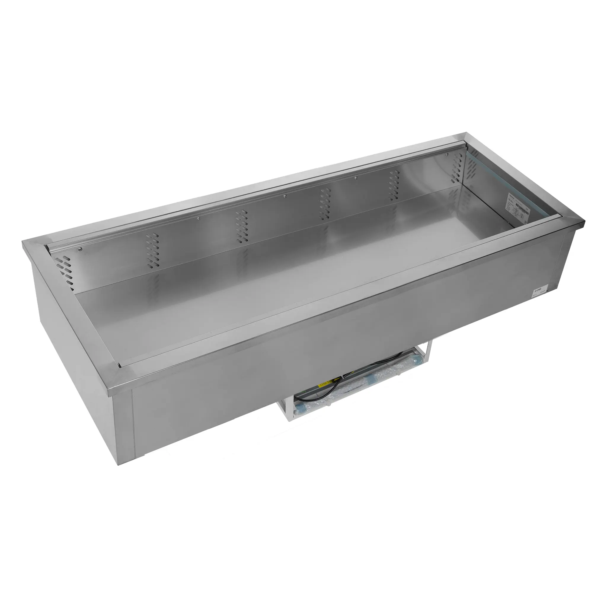 Cuve réfrigérée 5 x GN 1/1 encastrable pour buffet - froid ventilé