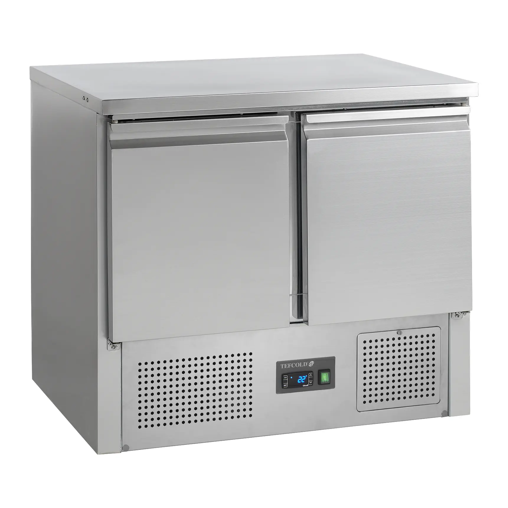 Table réfrigérée négative  GN1/1 2 portes 260 L