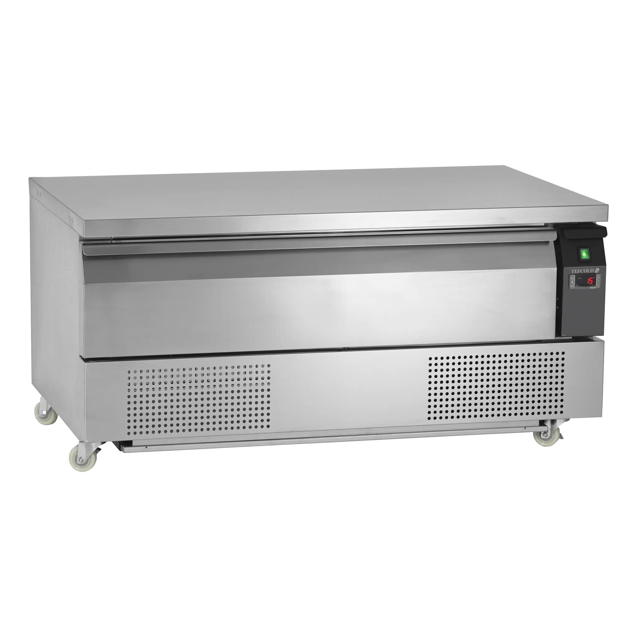 Soubassement réfrigéré positif ou négatif 1 tiroir 3 x GN 1/1- 78 L