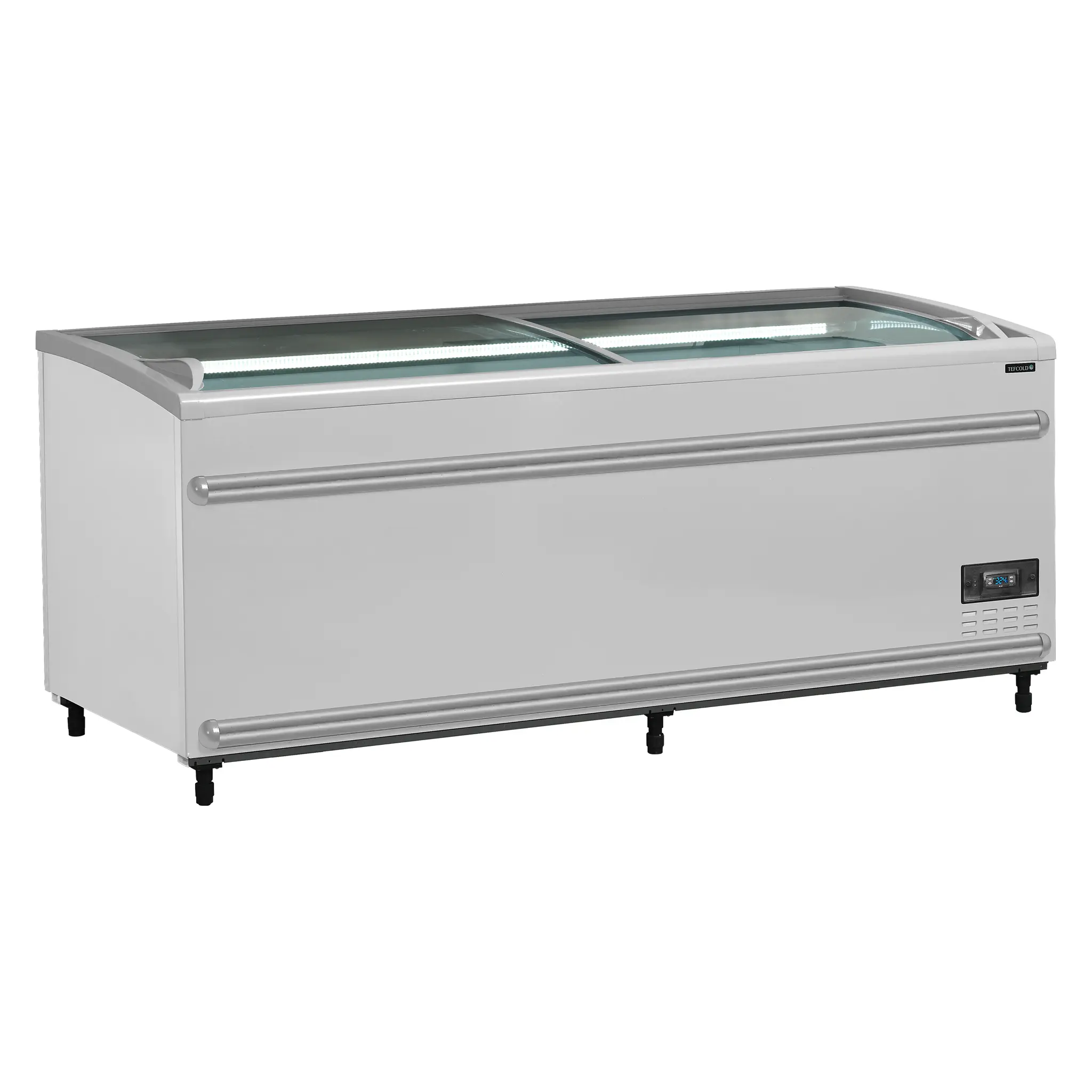 Réfrigérateur / congélateur de supermarché avec vitre incurvée 786 L