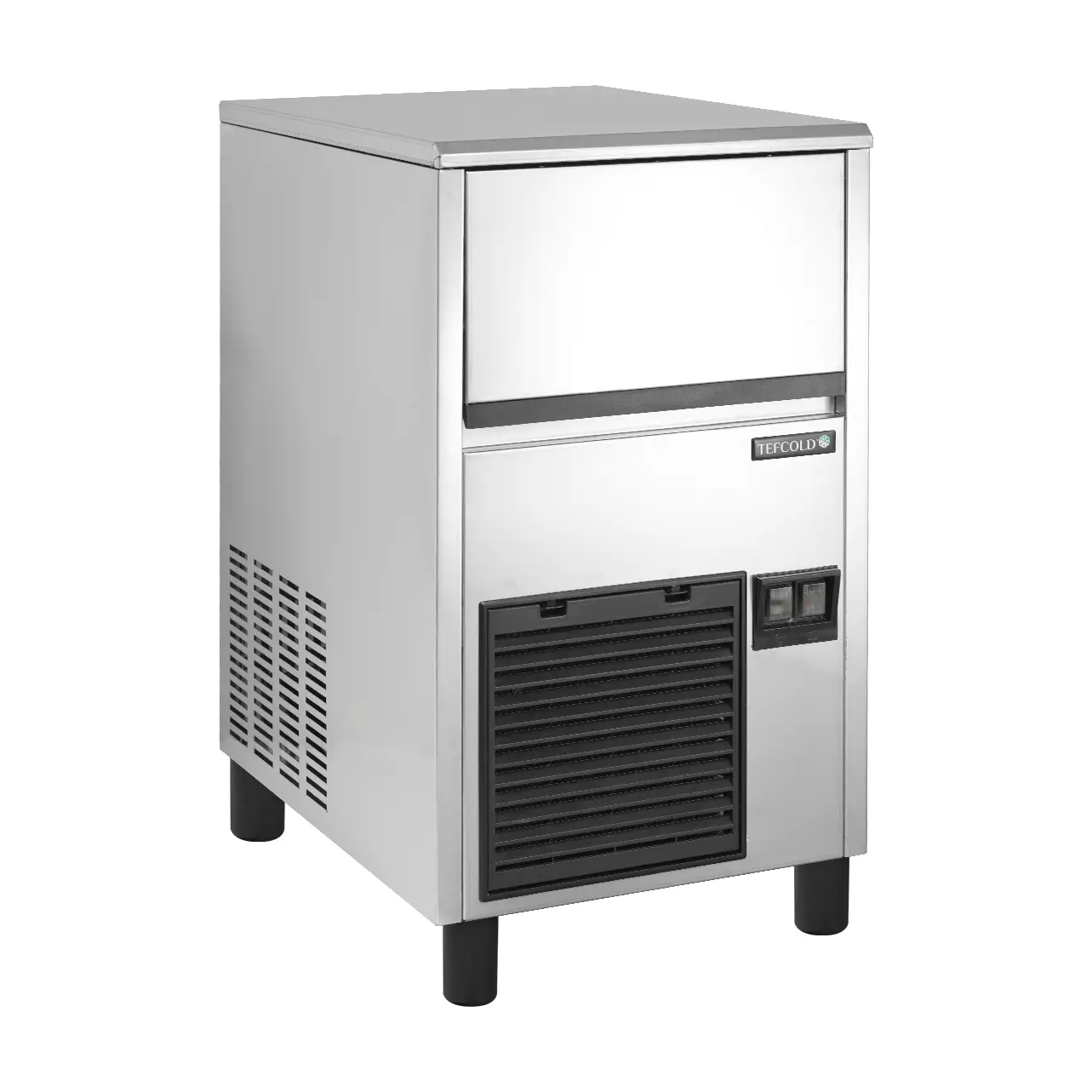 Machines à glaçons pleins cubiques 26kg / 24h