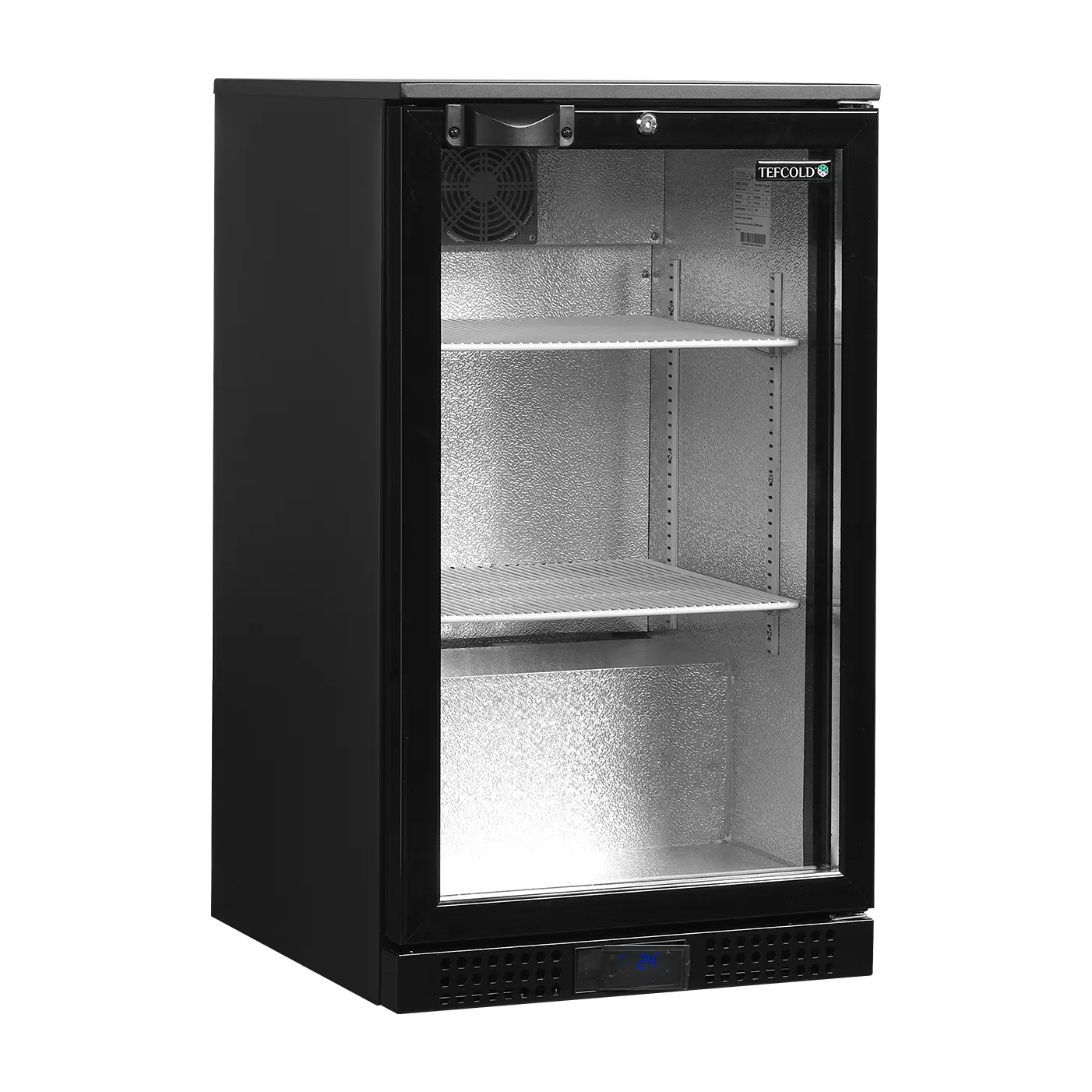 Arrière de bar 1 porte vitrée battante 105 L