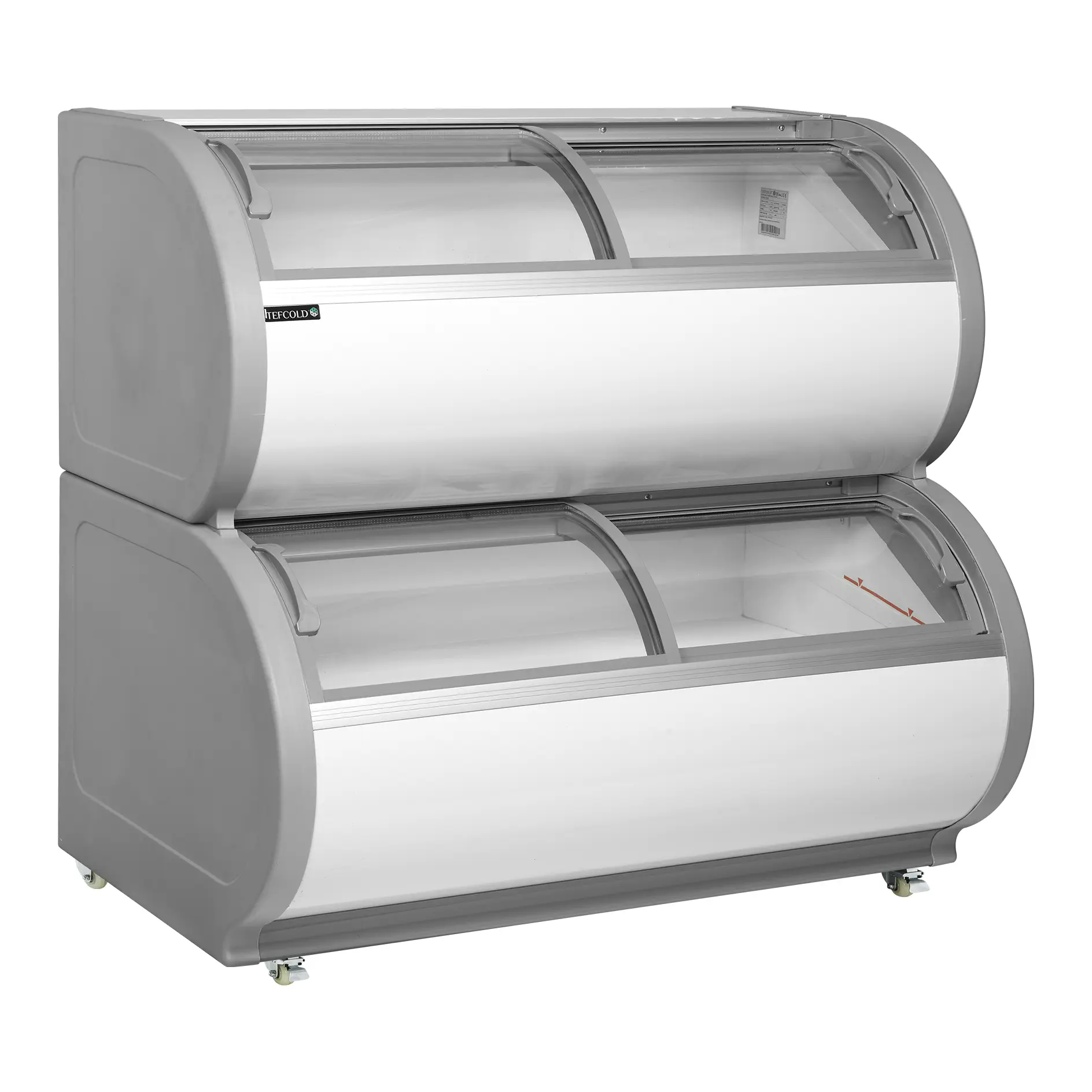 Congélateurs empilables à deux niveaux