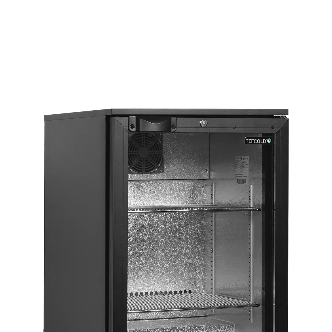 Arrière de bar 1 porte vitrée battante 105 L