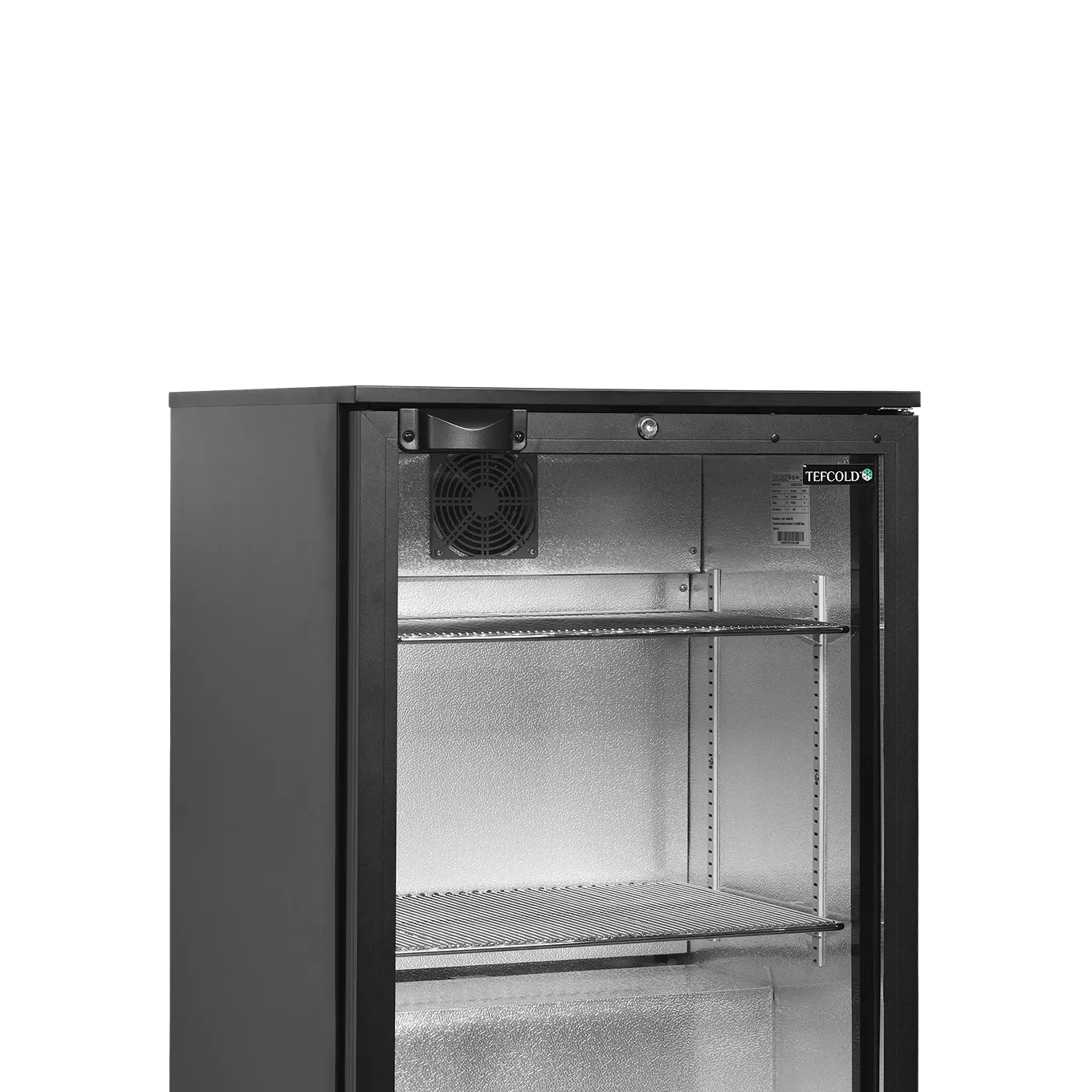 Arrière de bar 1 porte vitrée battante 128 L
