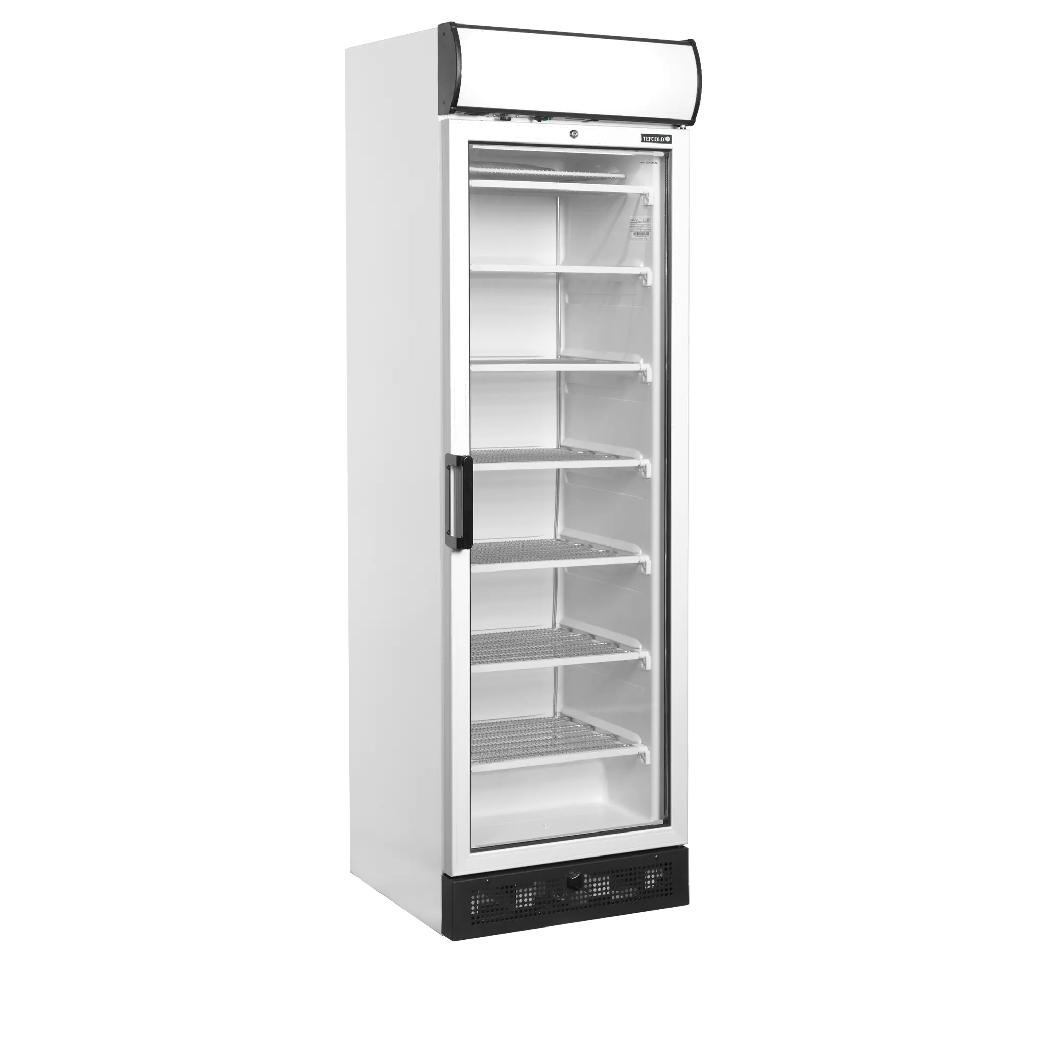 Armoire négative porte vitrée avec bandeau lumineux 300 L