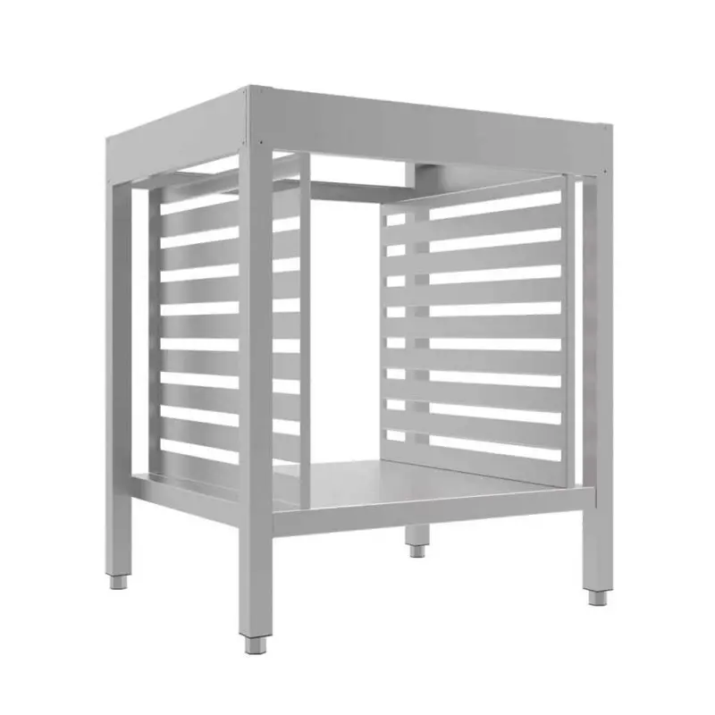 Support avec glissières pour four 10 x GN 1/1