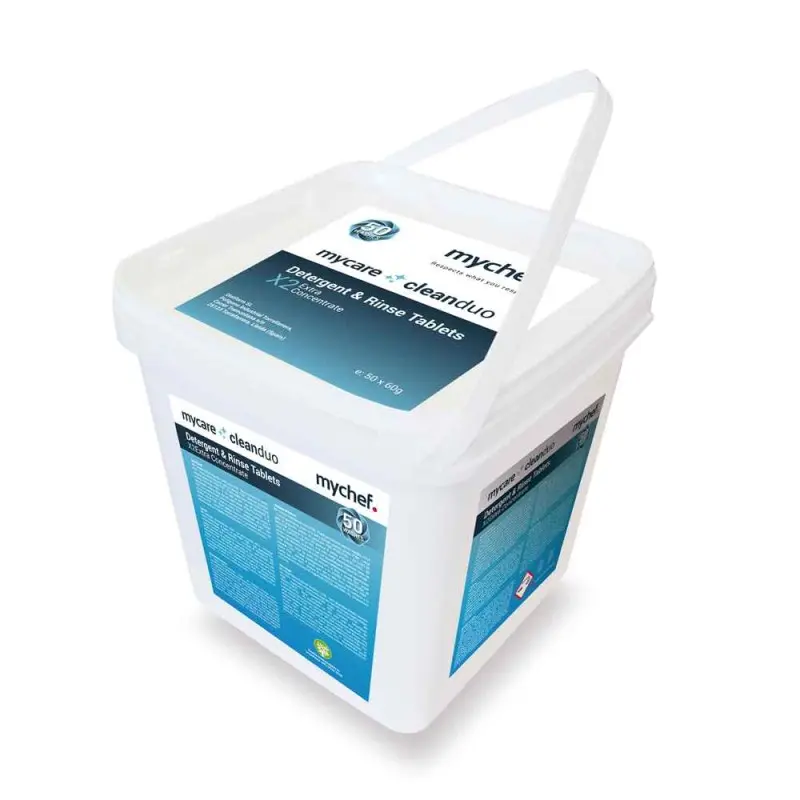 Seau de 50 pastilles de détergent