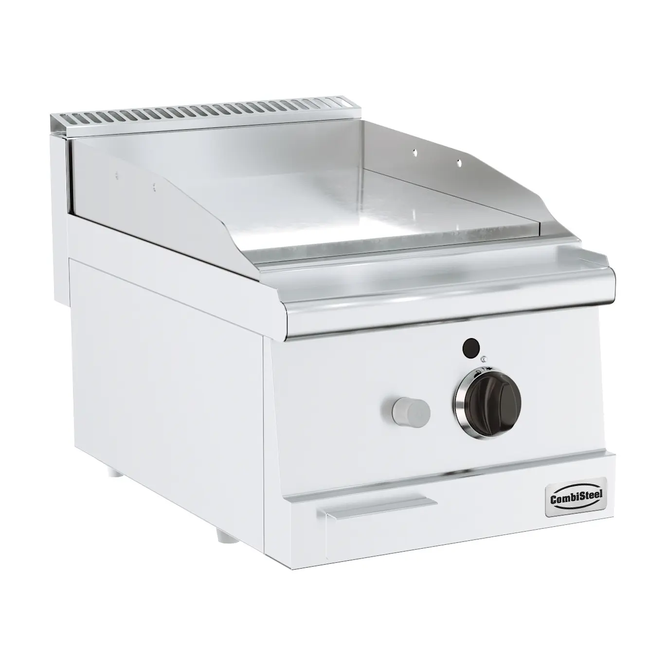 Plancha à gaz chromée - 400 x 600 mm - 6.0 kW