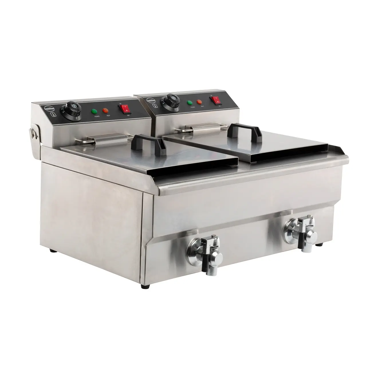 Friteuse à poser électrique 2x8 L - 6.6 kW