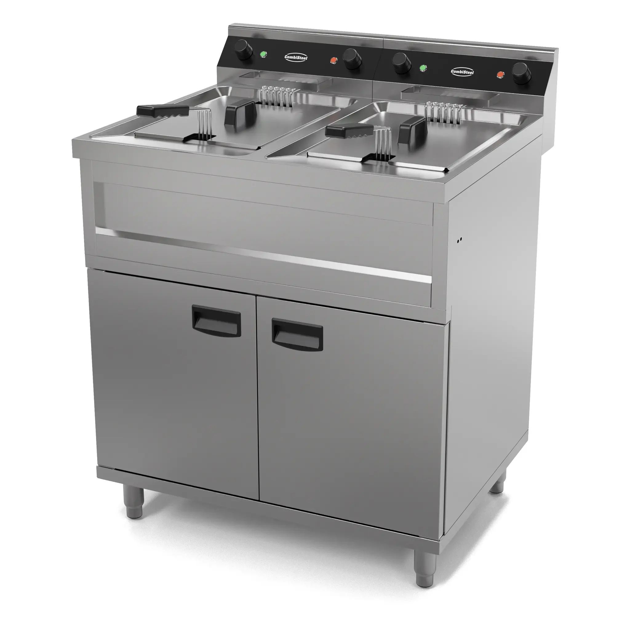 Friteuse électriques 2x12l 2x6kw - 12.0 kW