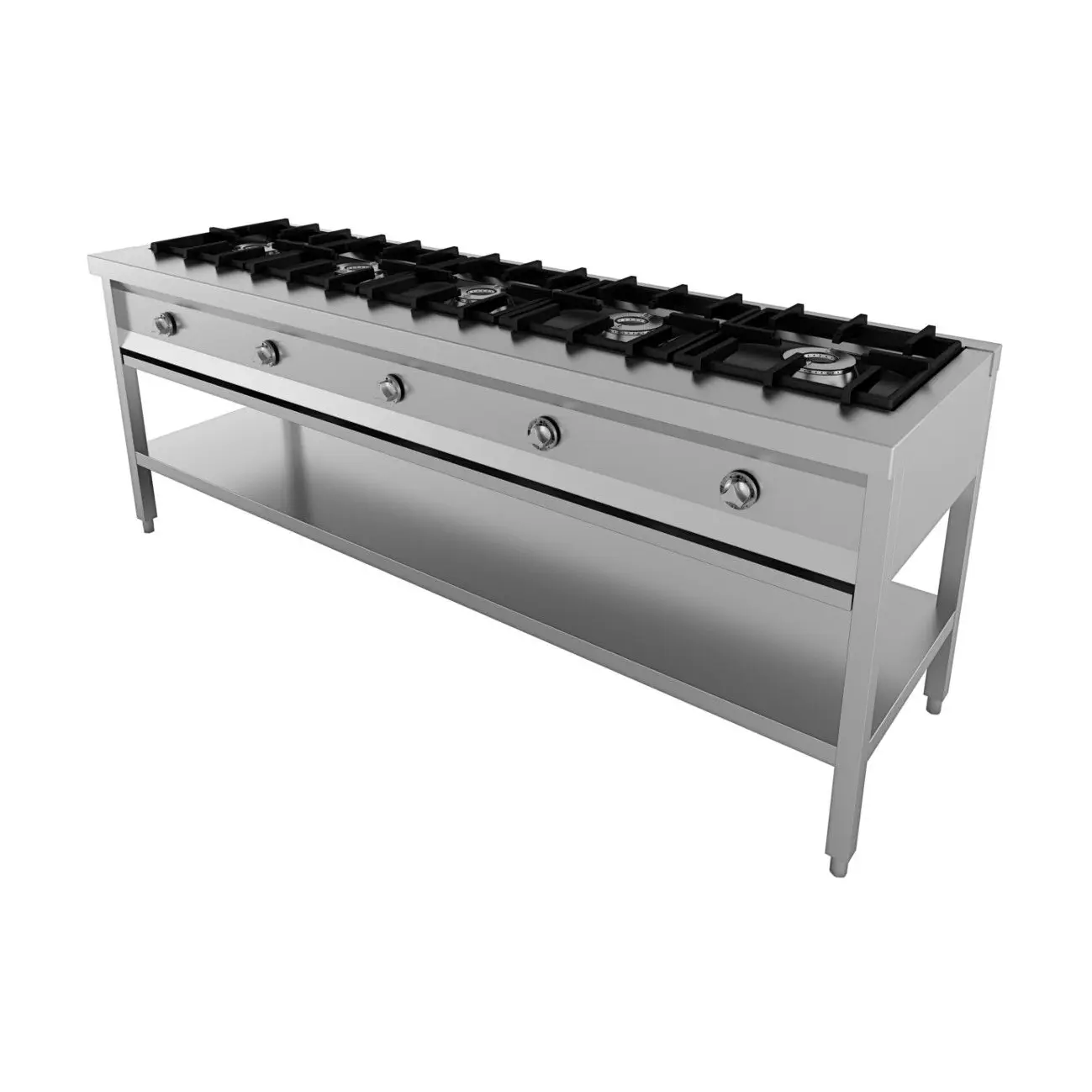 Réchauds 5 brûleurs - 32.5 kW