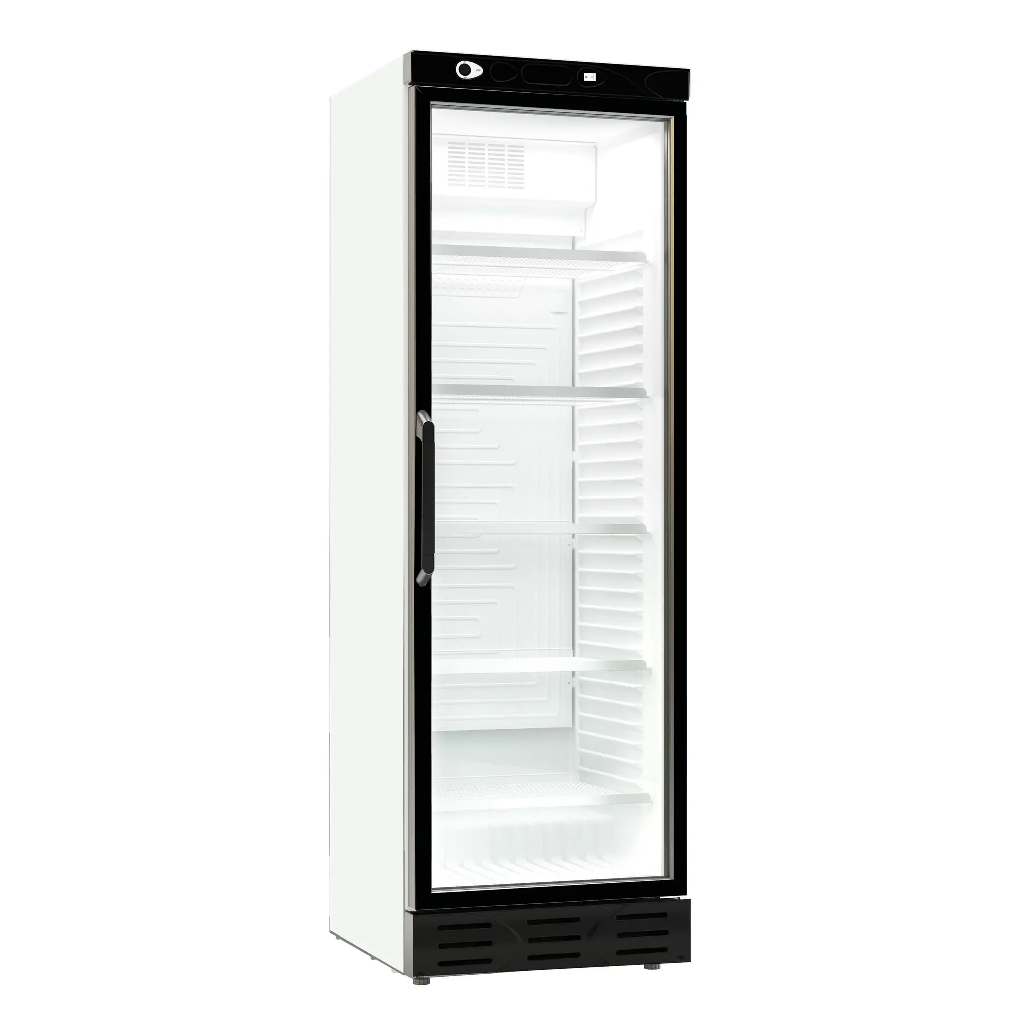 Armoire froide positive 1 porte en verre 382l