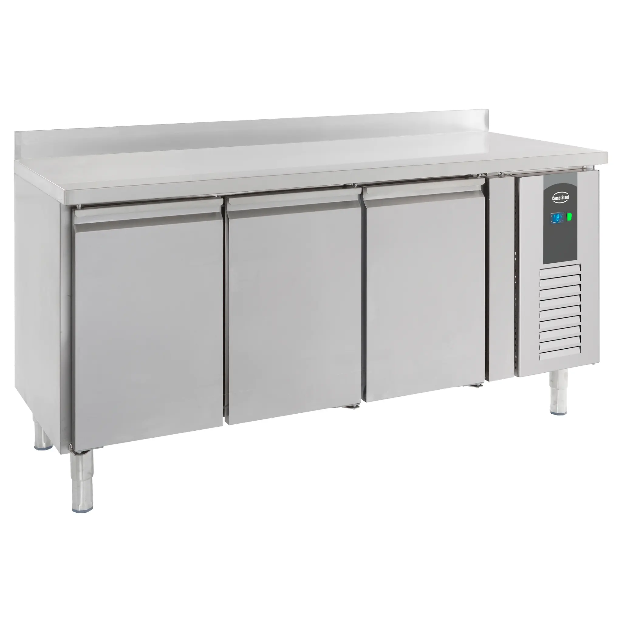 Table réfrigérée positive avec dosseret 3 portes - Standard Line