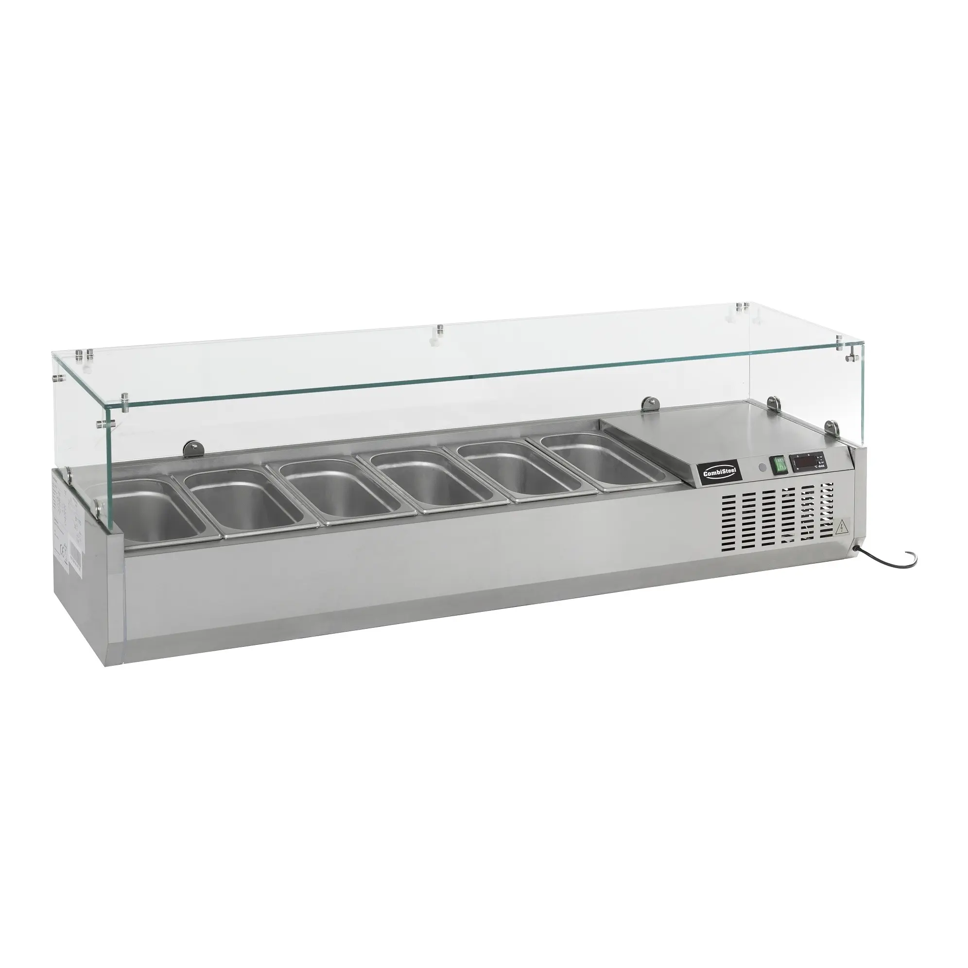 Vitrine à ingrédients 4x GN 1/3