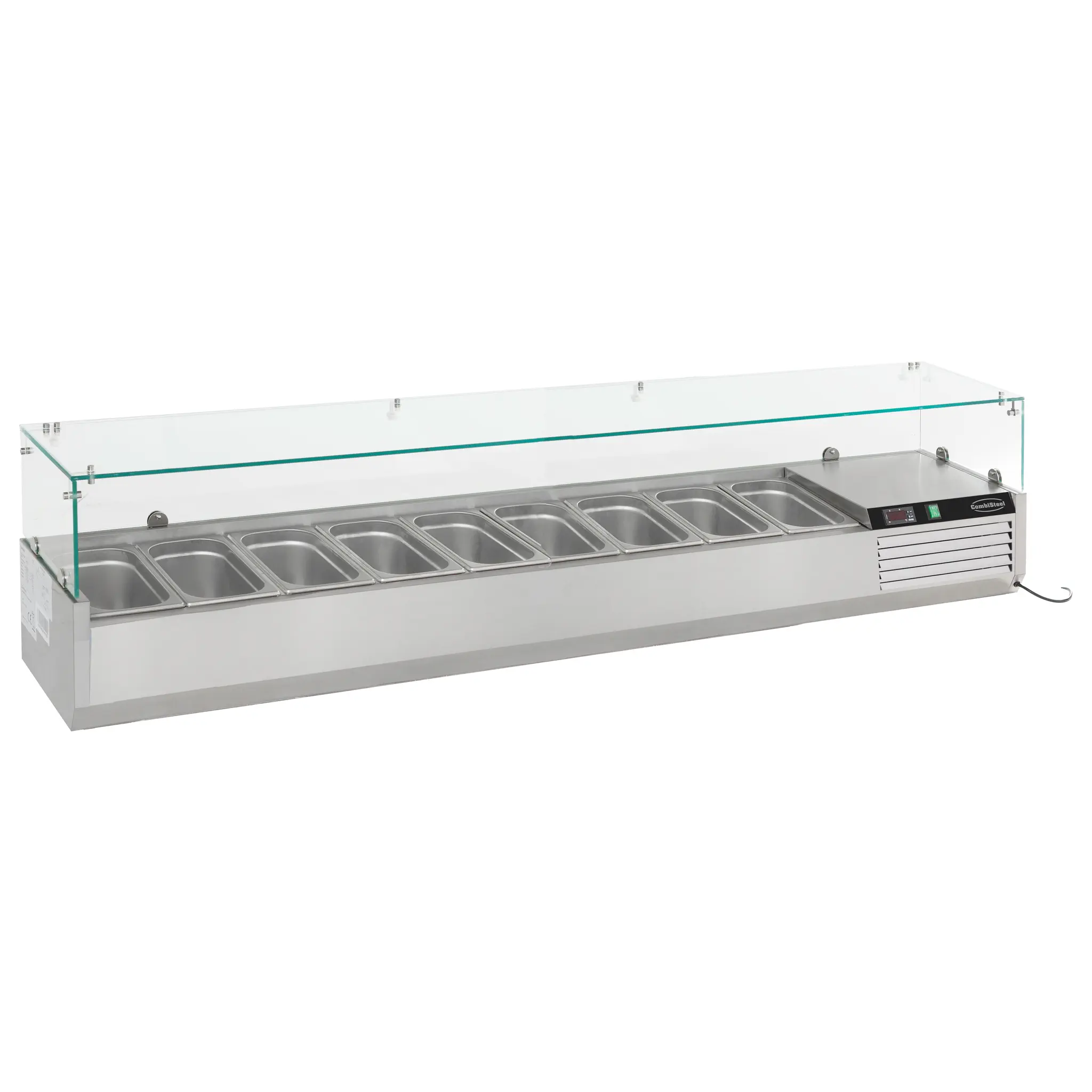 Vitrine à ingrédients 9x GN 1/3