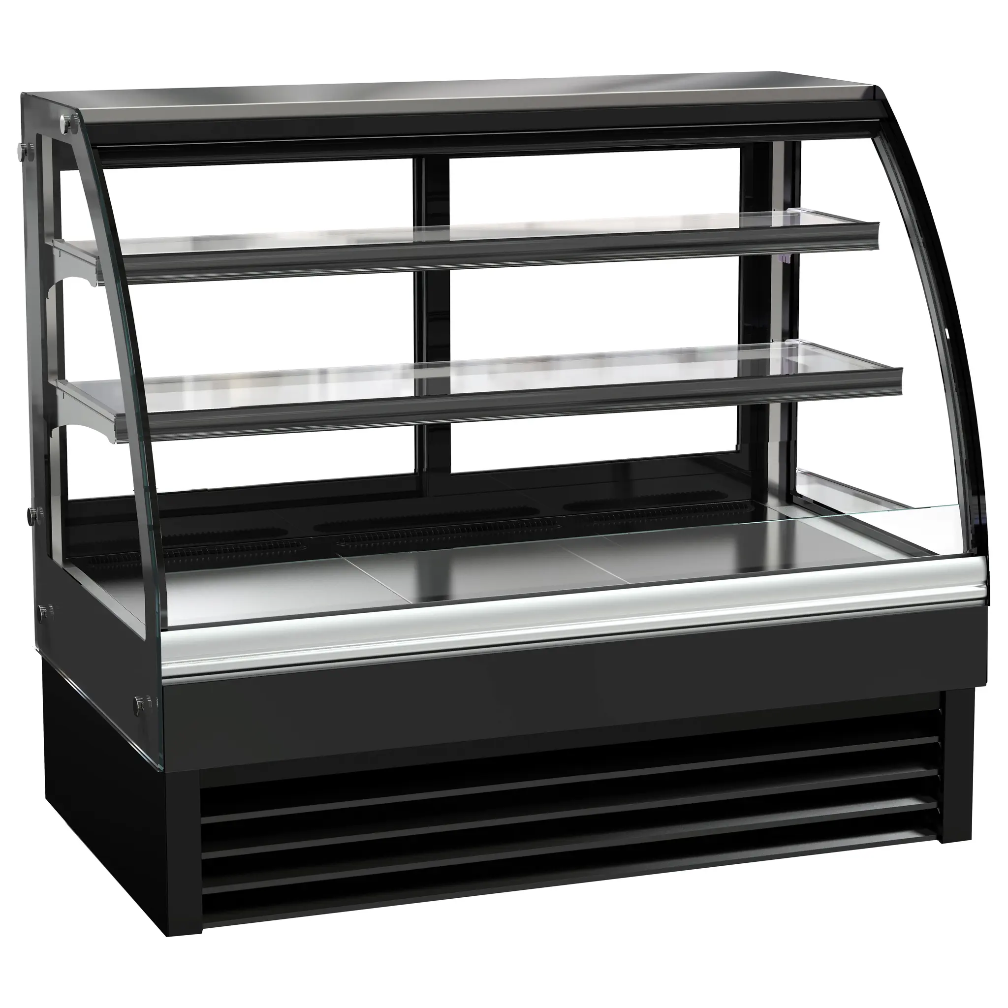 Vitrines à pâtisserie 1200mm vitrage bombé