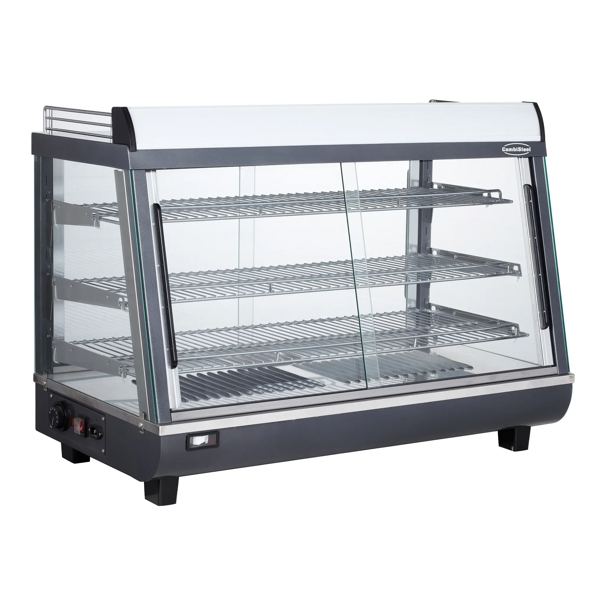 Vitrine chauffante 136 L