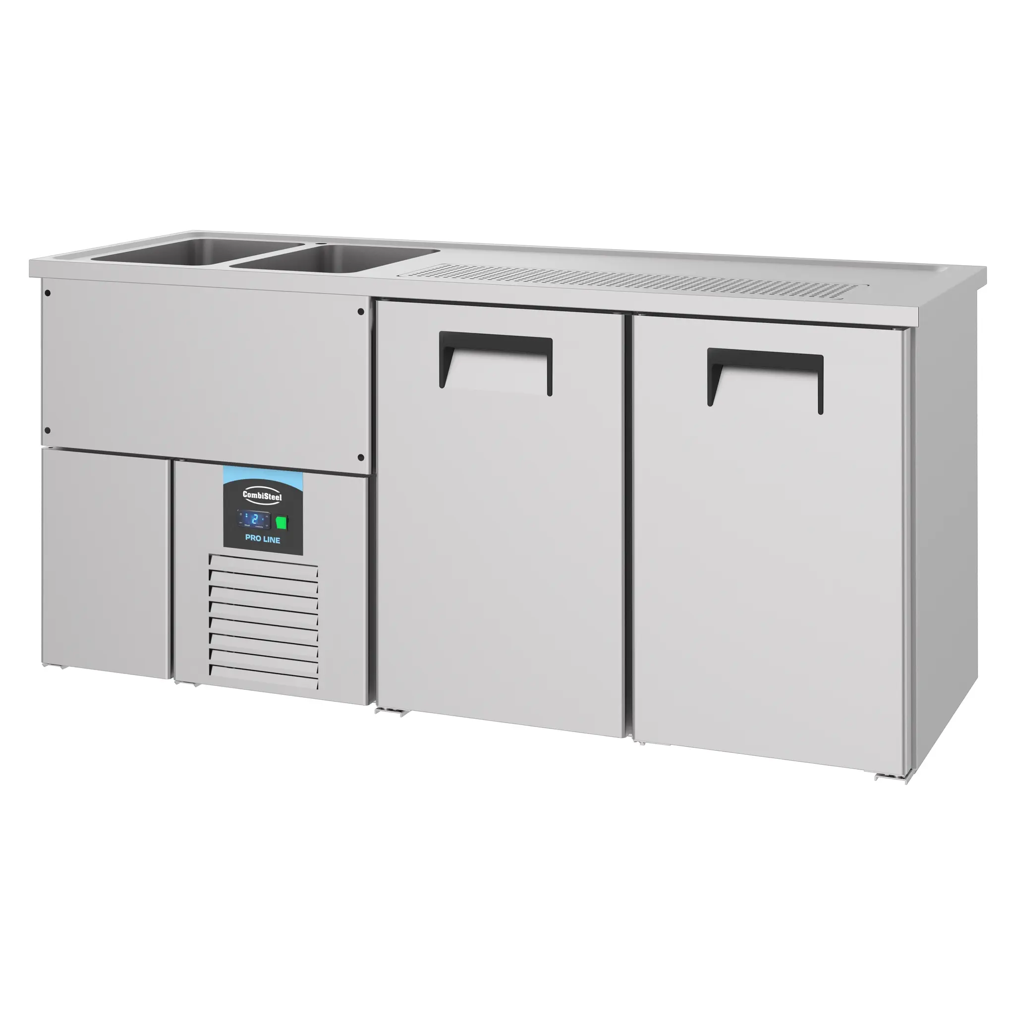 Refroidisseur de bière 2 portes groupe à gauche