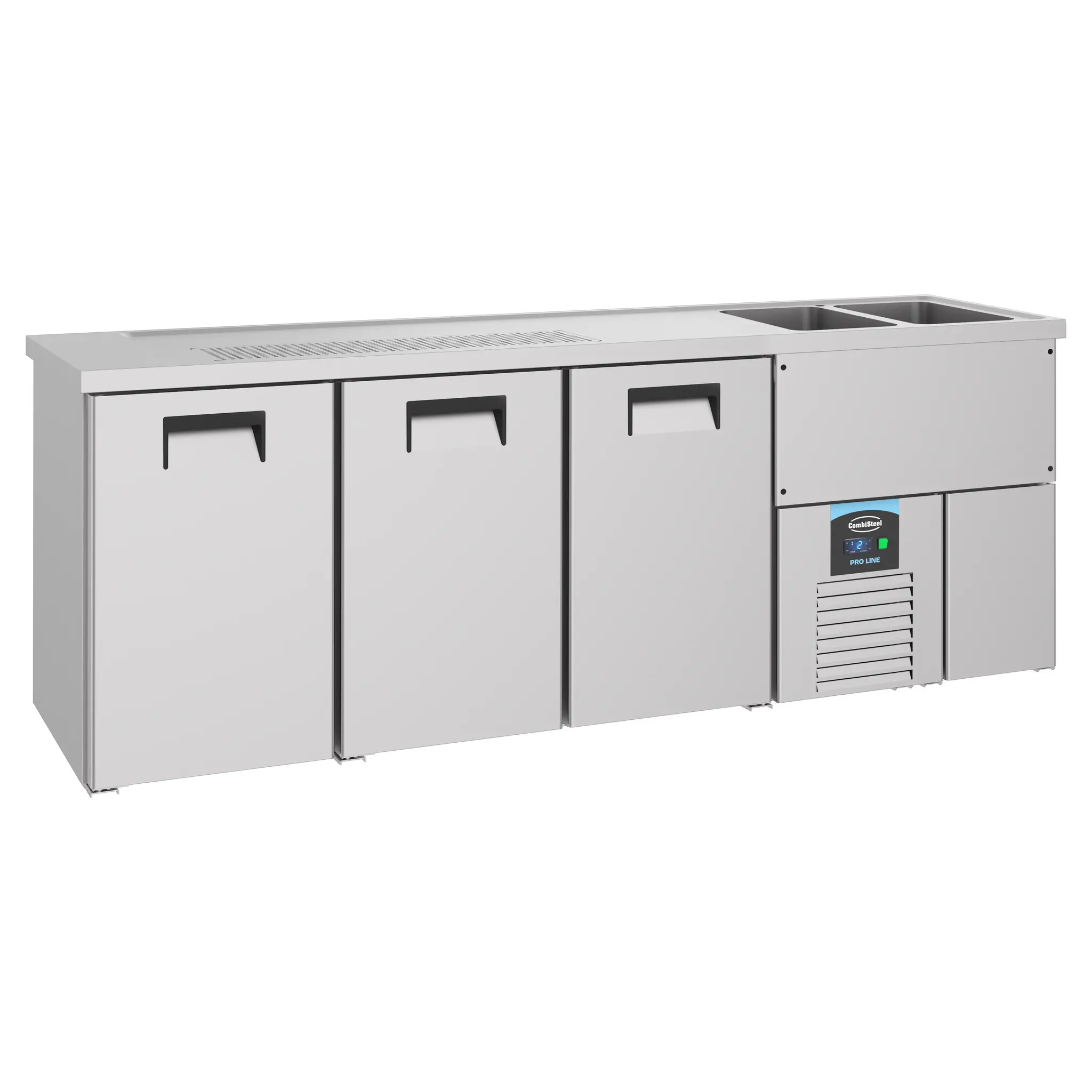 Refroidisseur de bière 3 portes groupe à droite