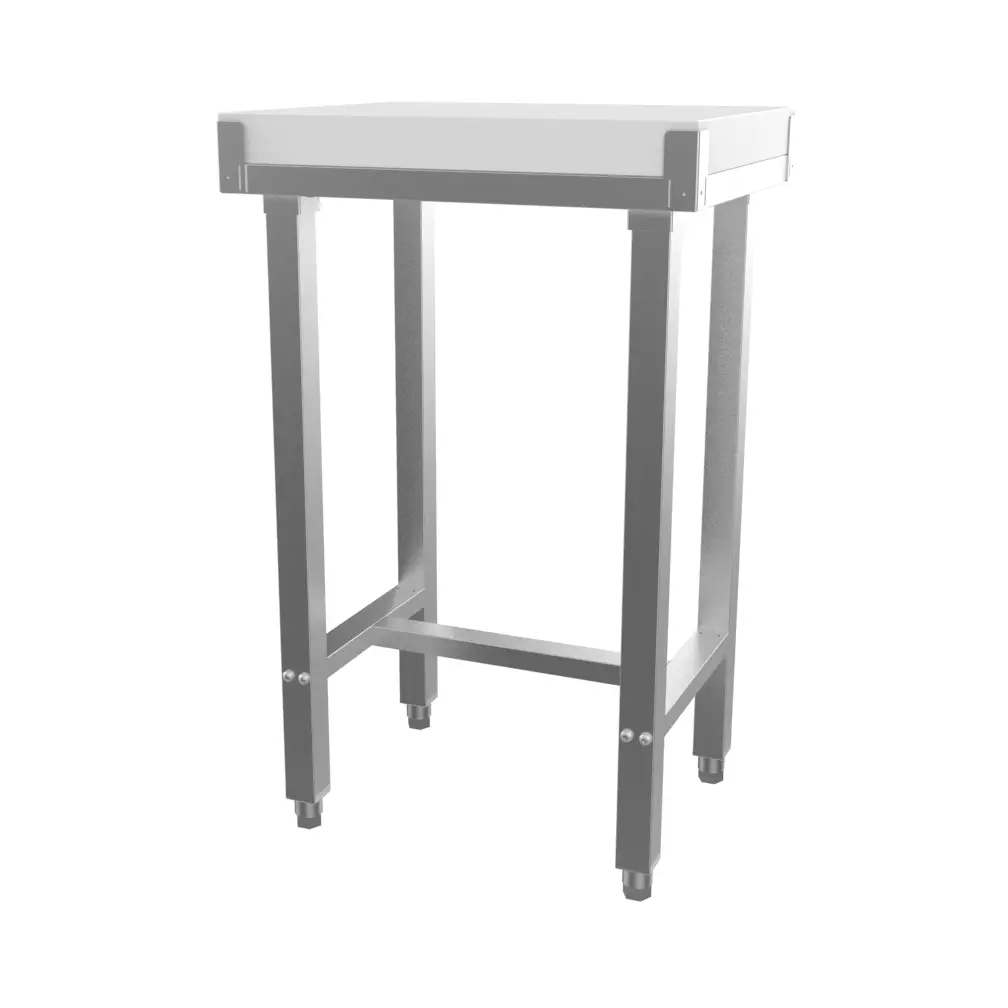 Billot bloc de découpage en polyéthylène 80mm épaisseur