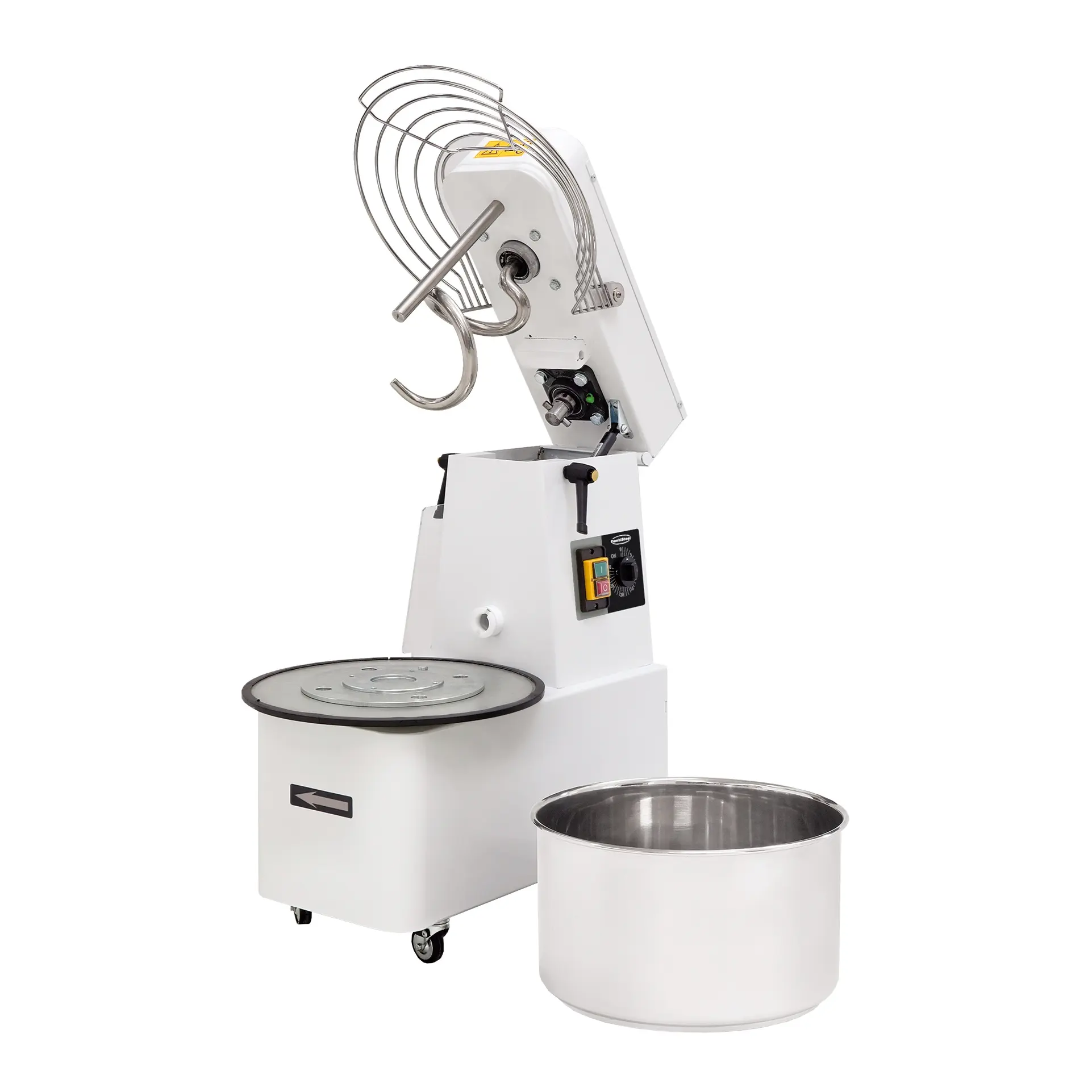 Pétrin à spirales 32 L cuve amovible