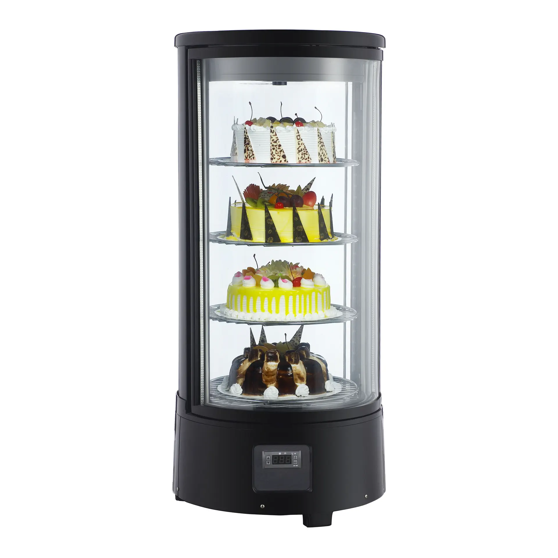 Vitrine réfrigérée rotative 72l