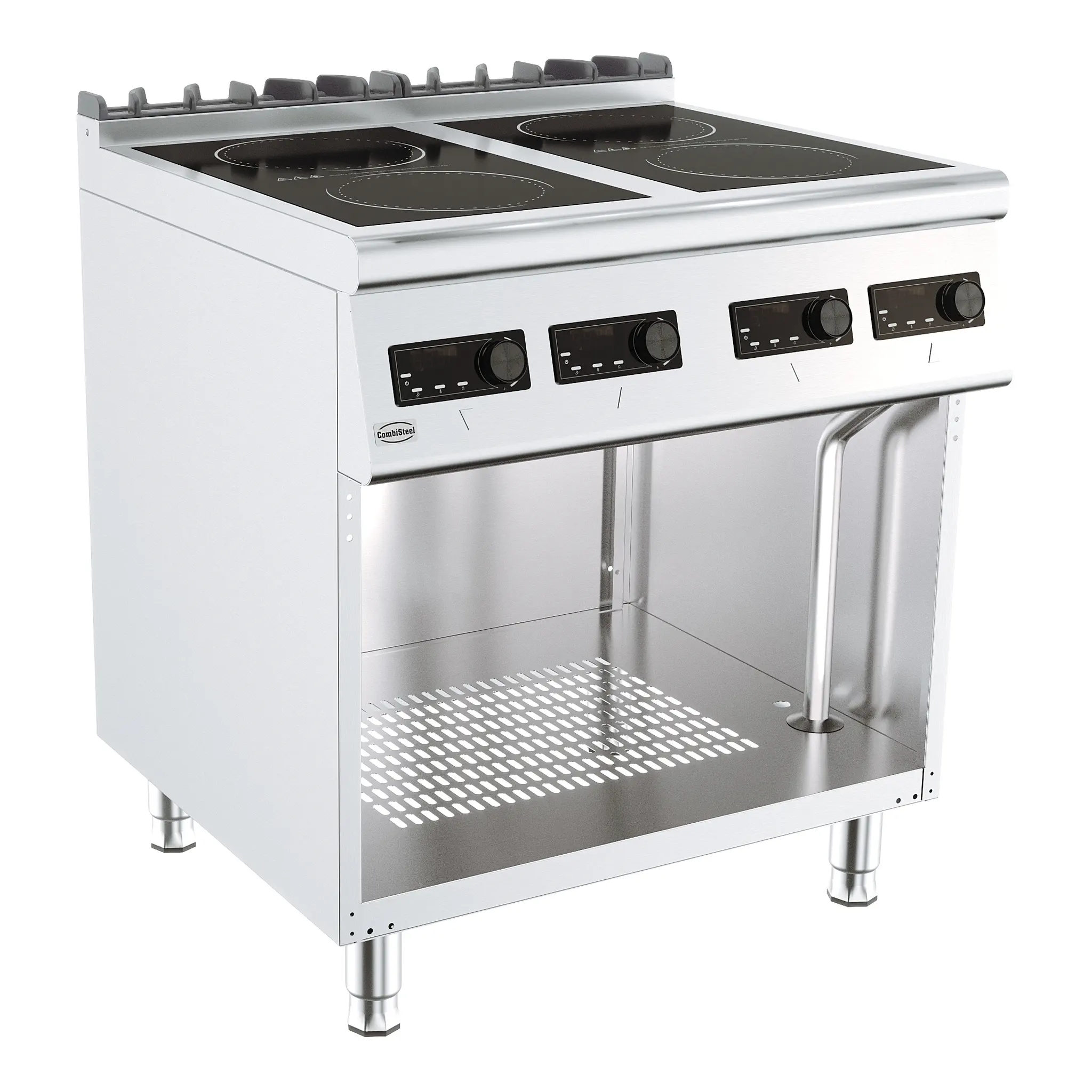 Fourneau avec plaque à induction électrique 4 plaques - 14.0 kW