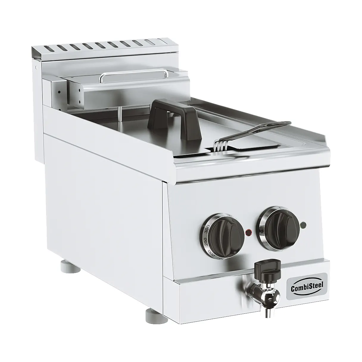Friteuse électrique 1x10l 230v largeur 300mm - 10 L - 3.5 kW