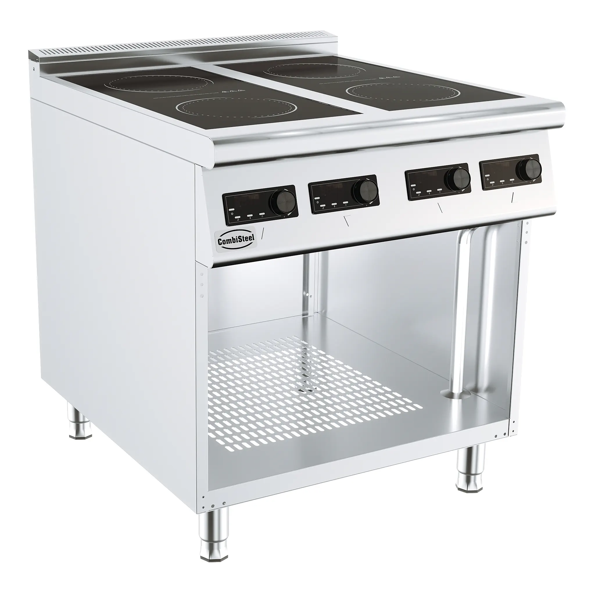 Fourneau à induction électrique 4 plaques - 20.0 kW