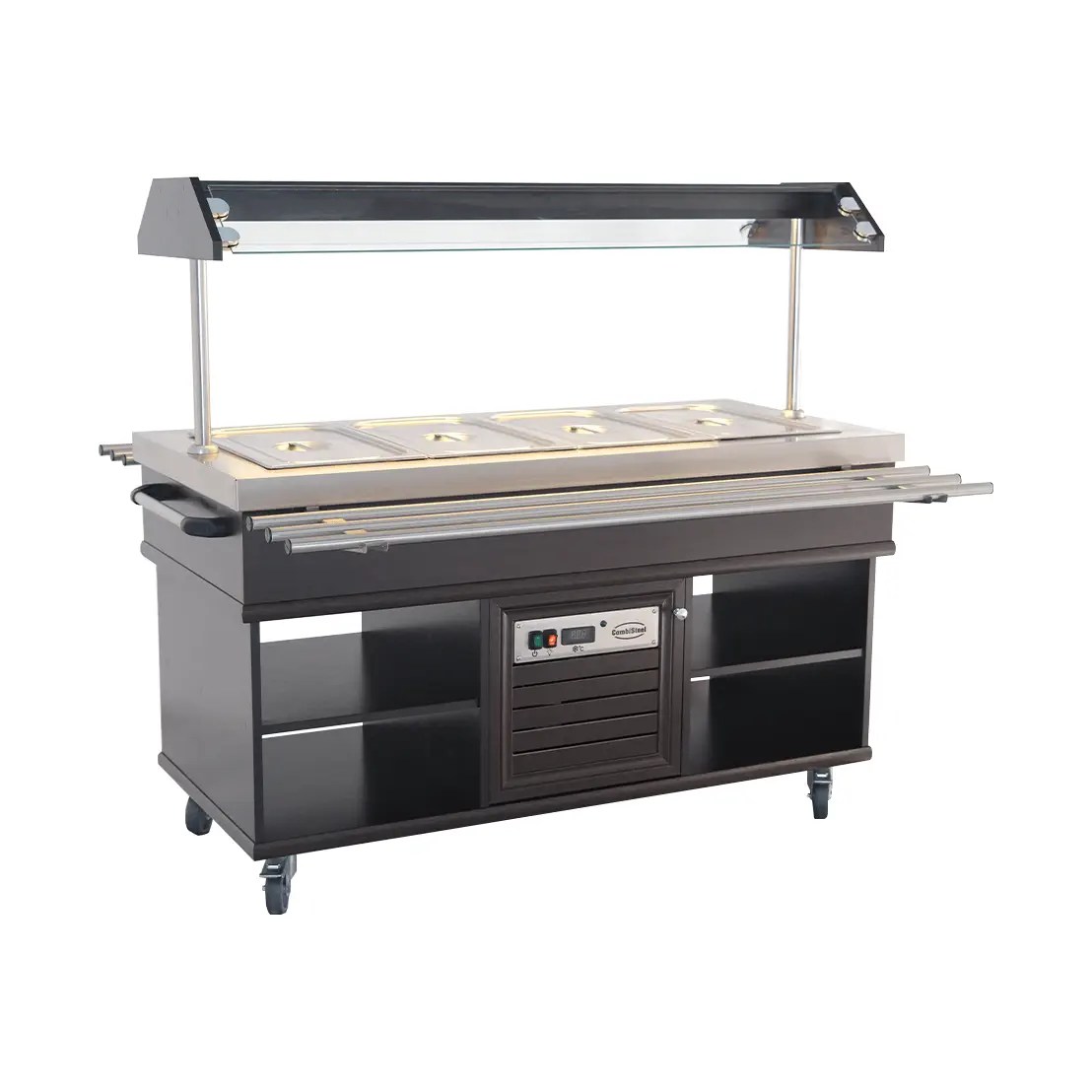 Buffet chaud GN 4x GN 1/1