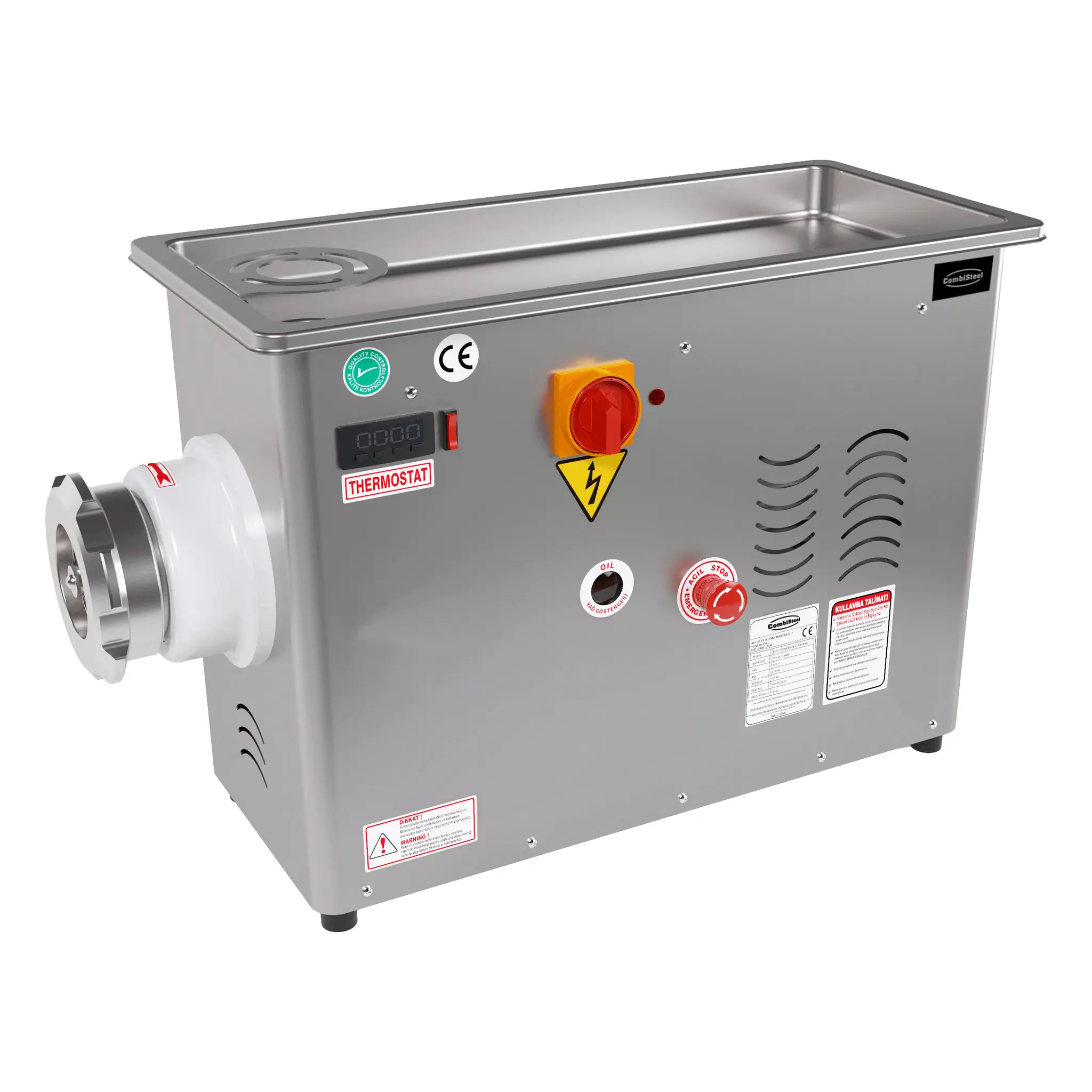 Hachoir 32 - 750kg/h 230v - avec tête fixe réfrigérée