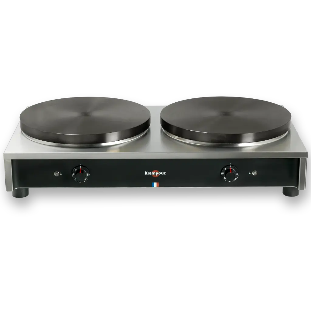 Crêpière électrique double Ø40cm gamme confort