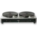 Crêpière électrique double Ø40cm gamme confort