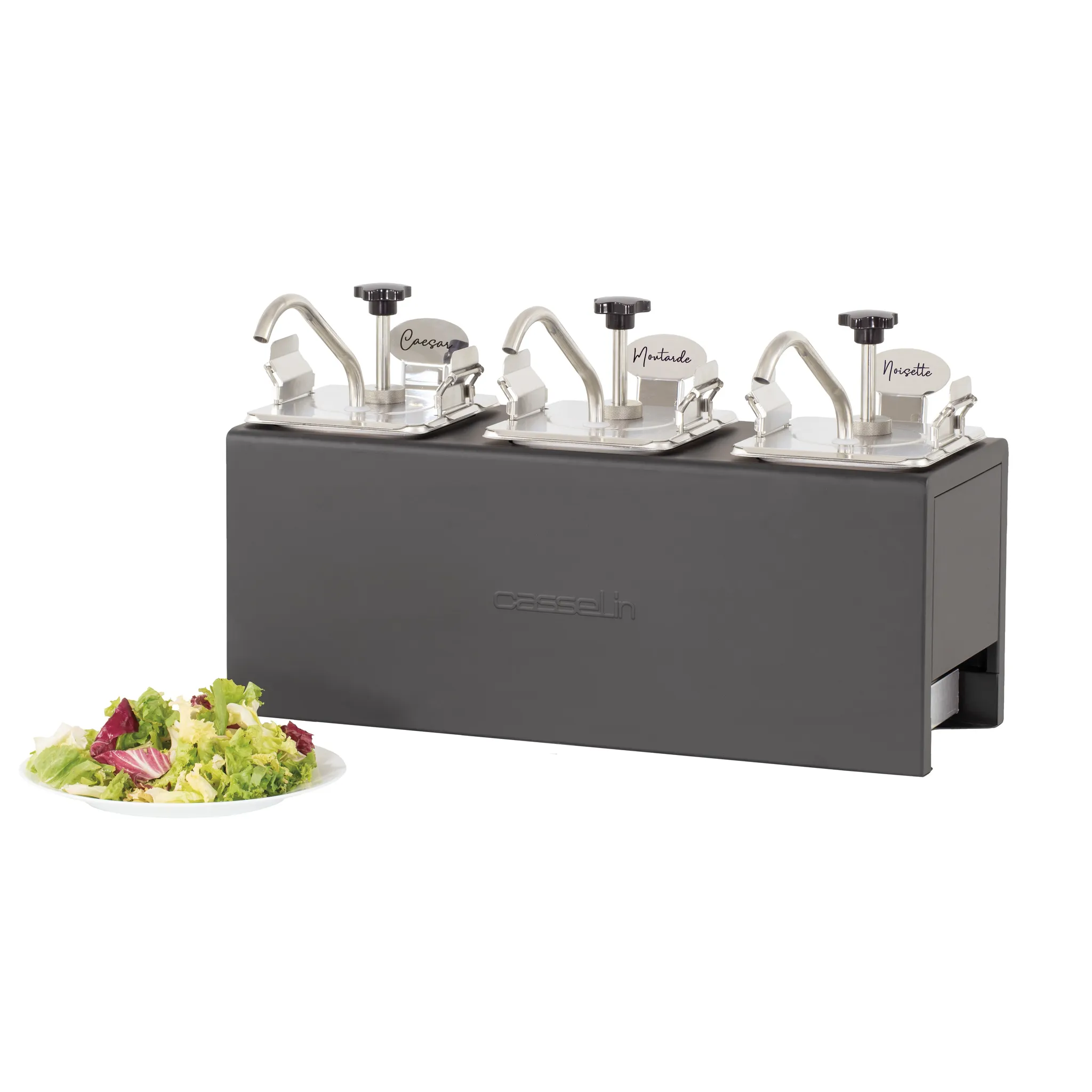 Pompe à sauce froide triple