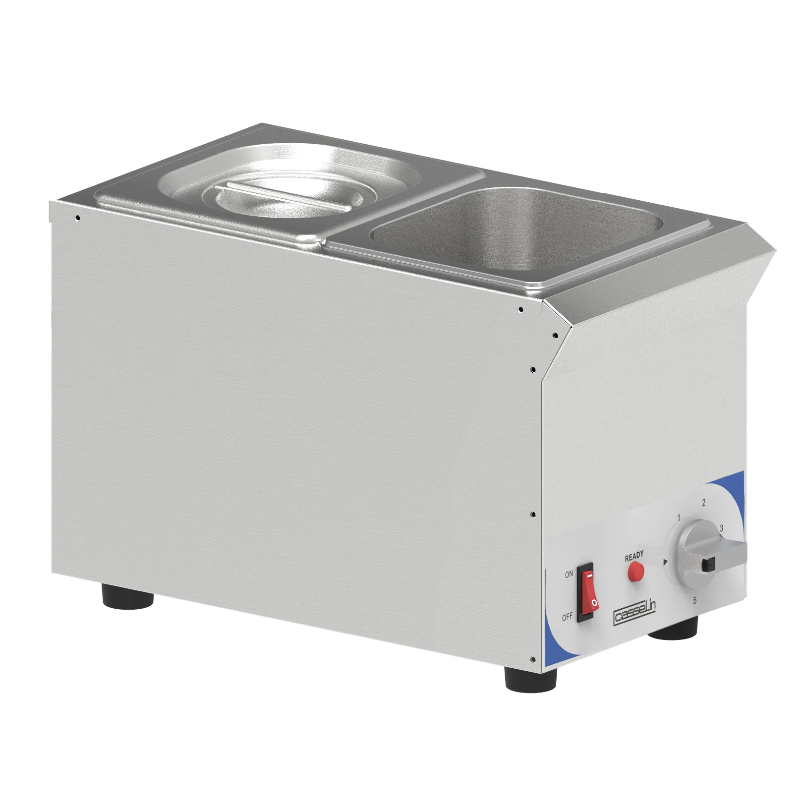 Bain-marie à sauce 2 x GN 1/6 compact