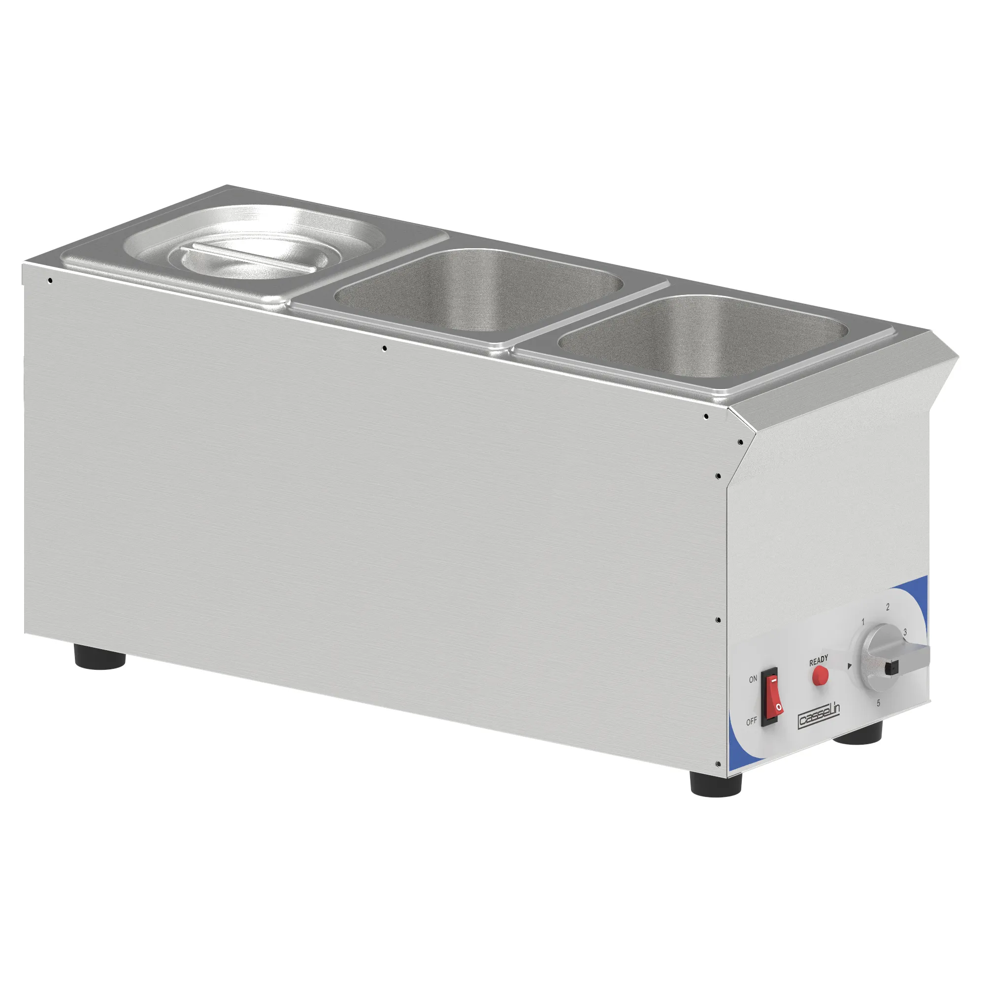 Bain-marie à sauce 3 x GN 1/6 compact
