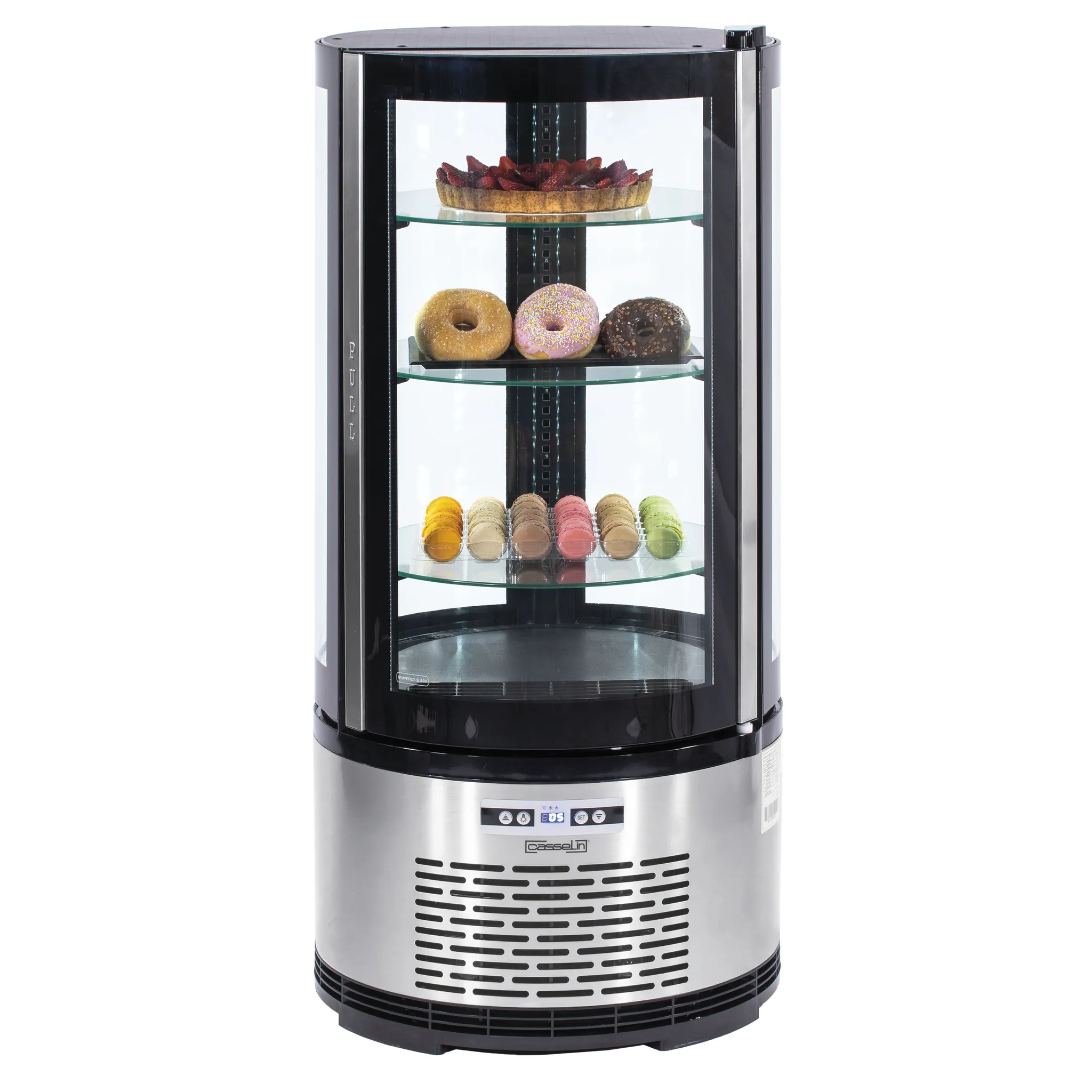 Vitrine réfrigérée ronde 100L