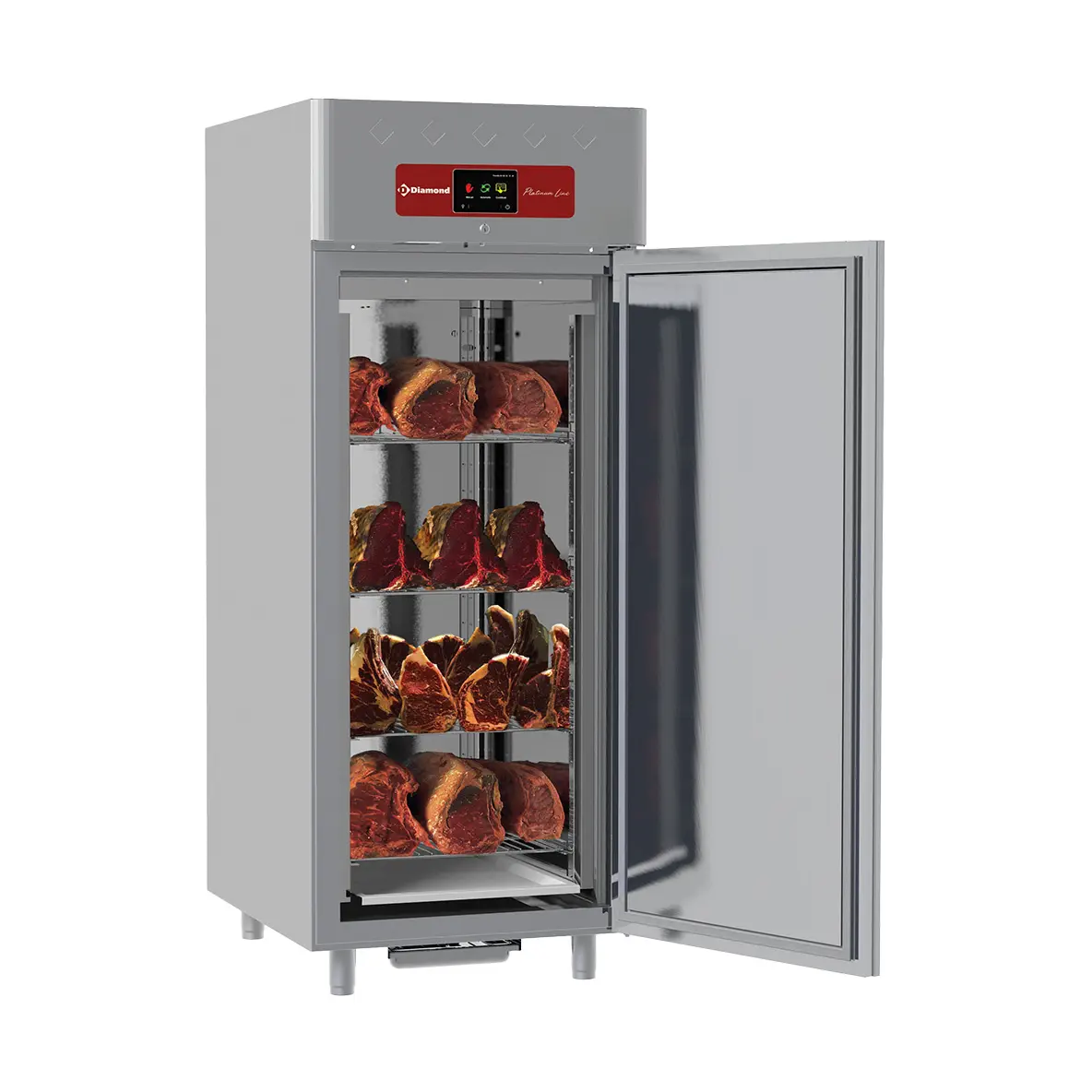 Armoire de maturation dry aging pour viande 850 Lit. ventilée, 1 porte, 20xGN 2/1