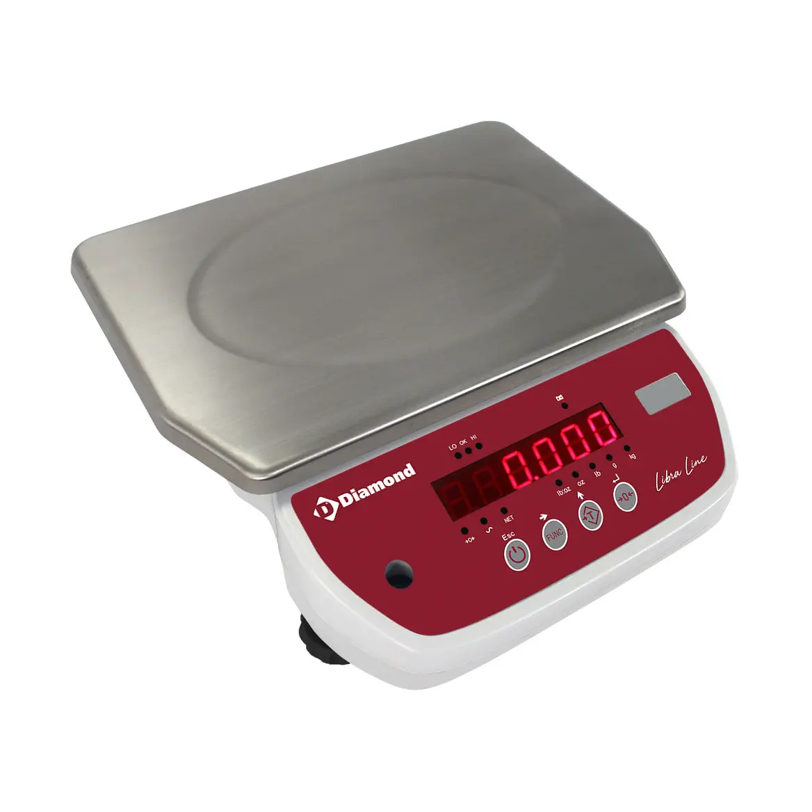 Balance électronique inox, 30Kg x 5g