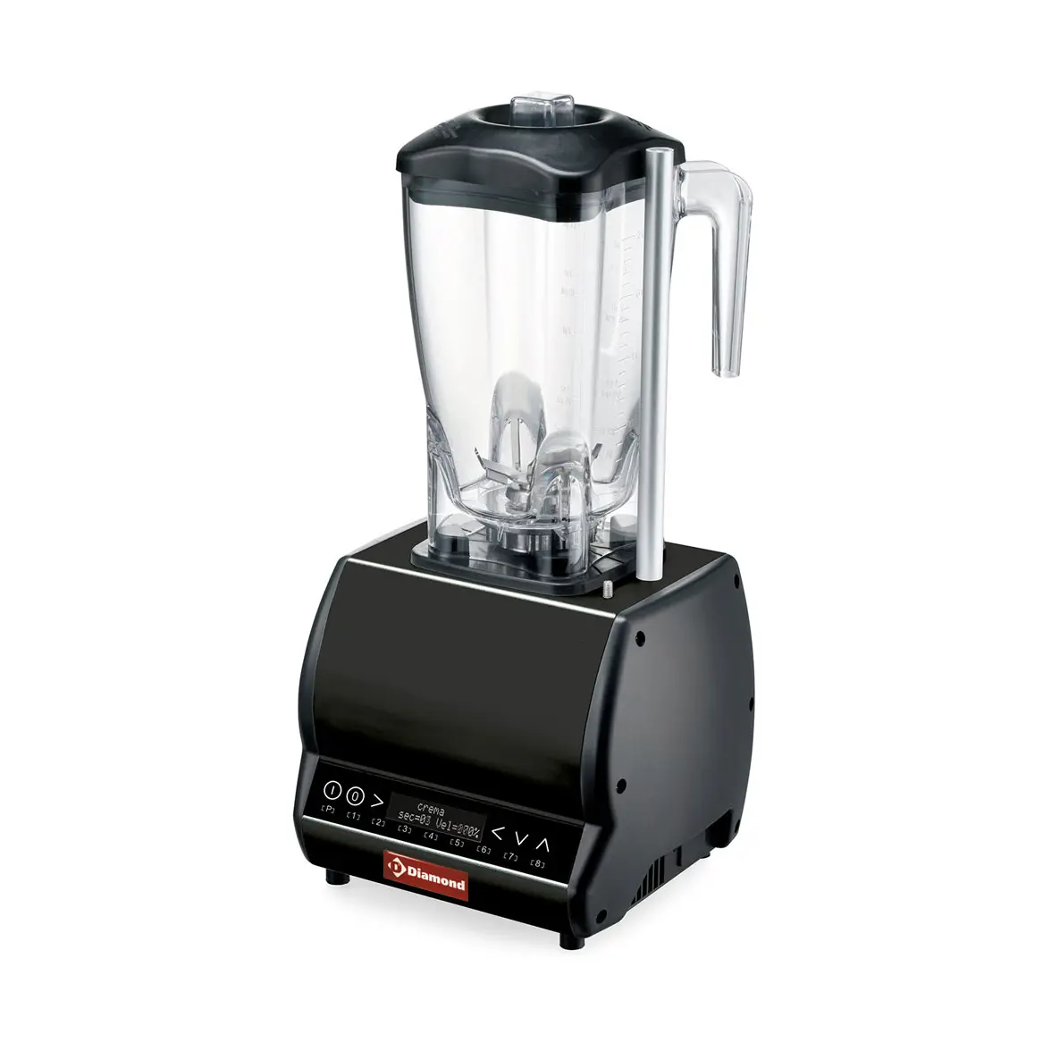 Mixer professionnel, verre carré 2 Lit , variateur vitesse, programmable