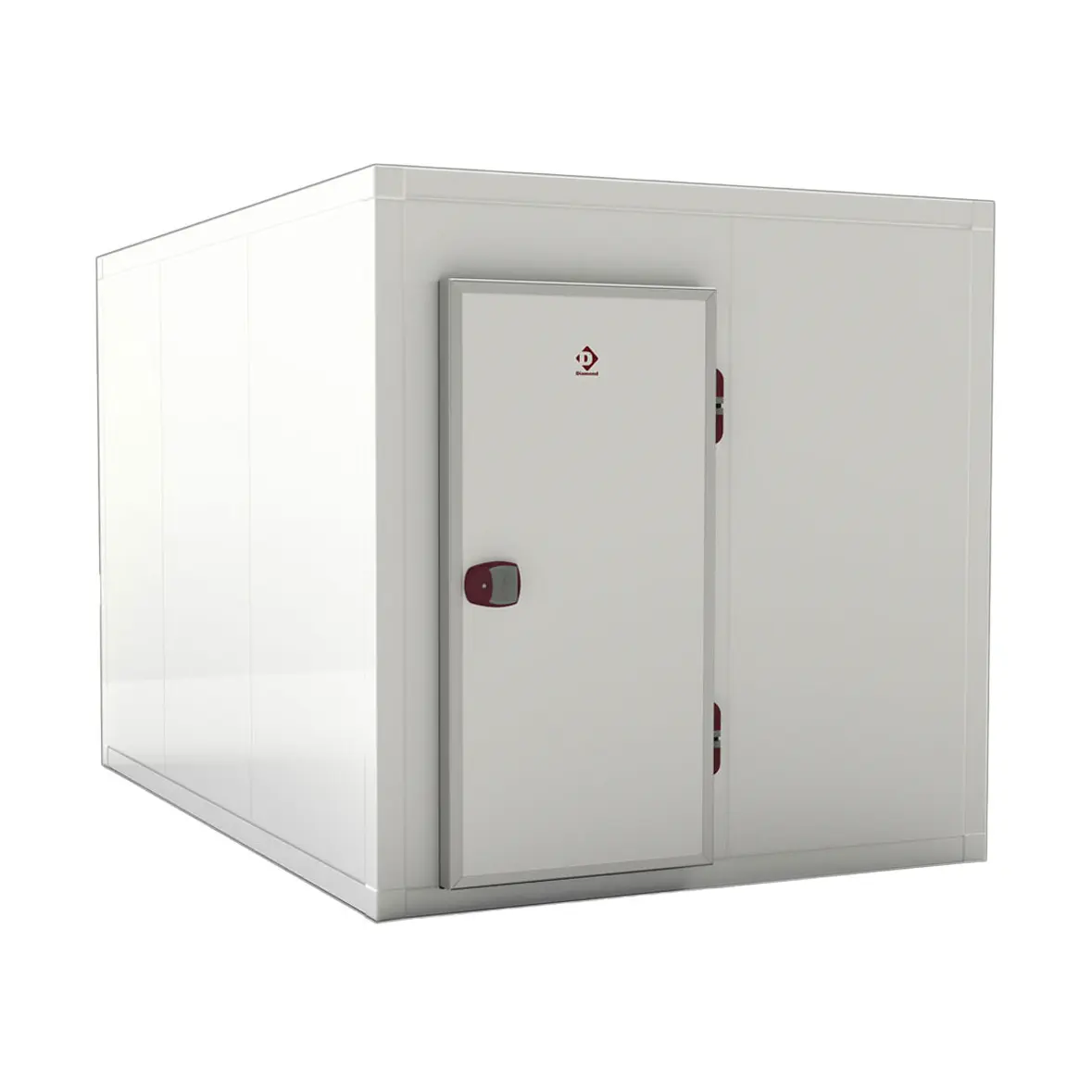 Chambre combi ISO 100, dim. int. 2230 x 2630 & 2230 x 1230 xh 2230 mm  (13,08 + 6,12 m³)