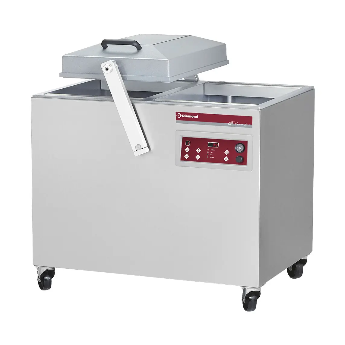 Machine sous-vide, double chambre 450x580xh235 mm. - 63 m3/h