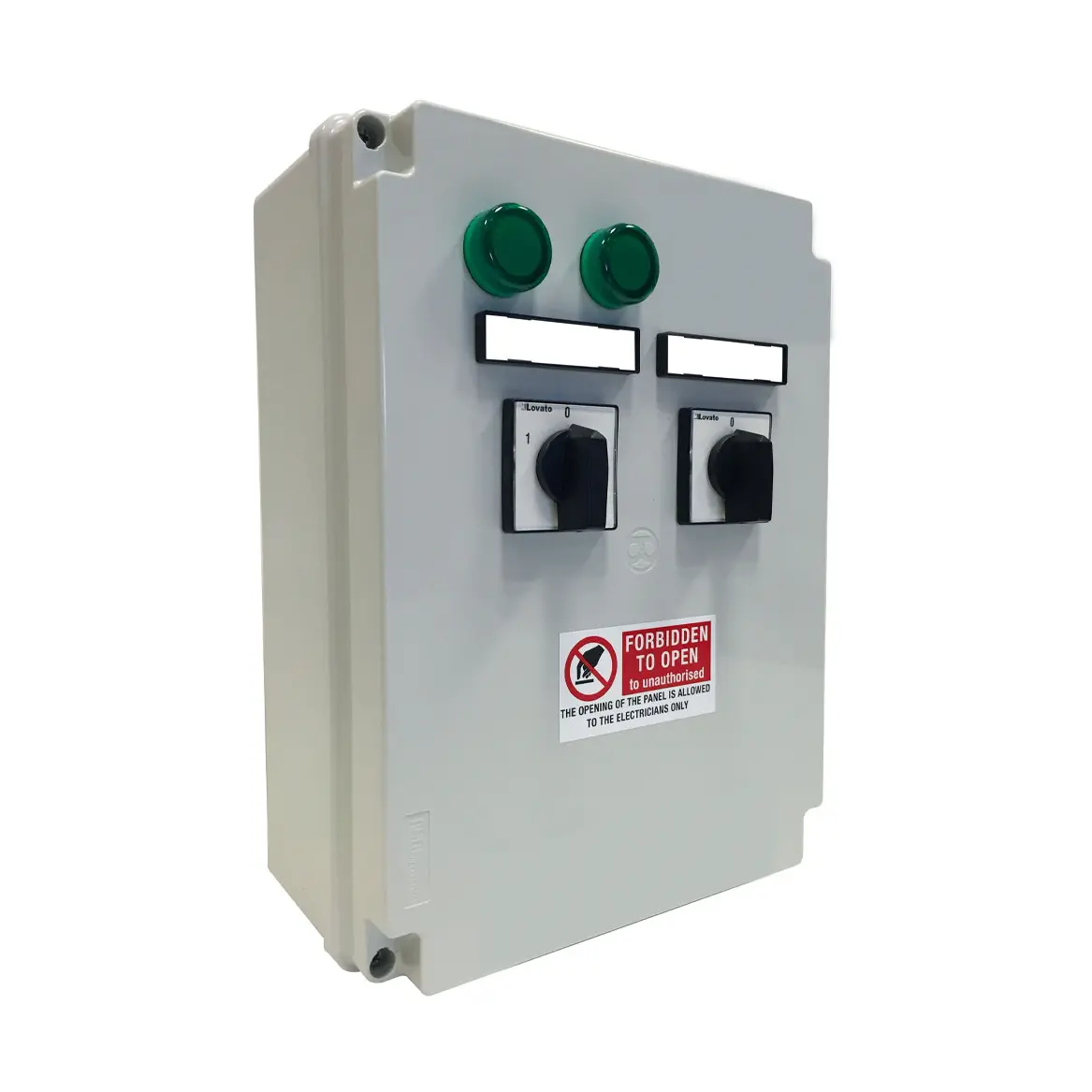 Coffret électrique 2 vitesses + interrupteur LED