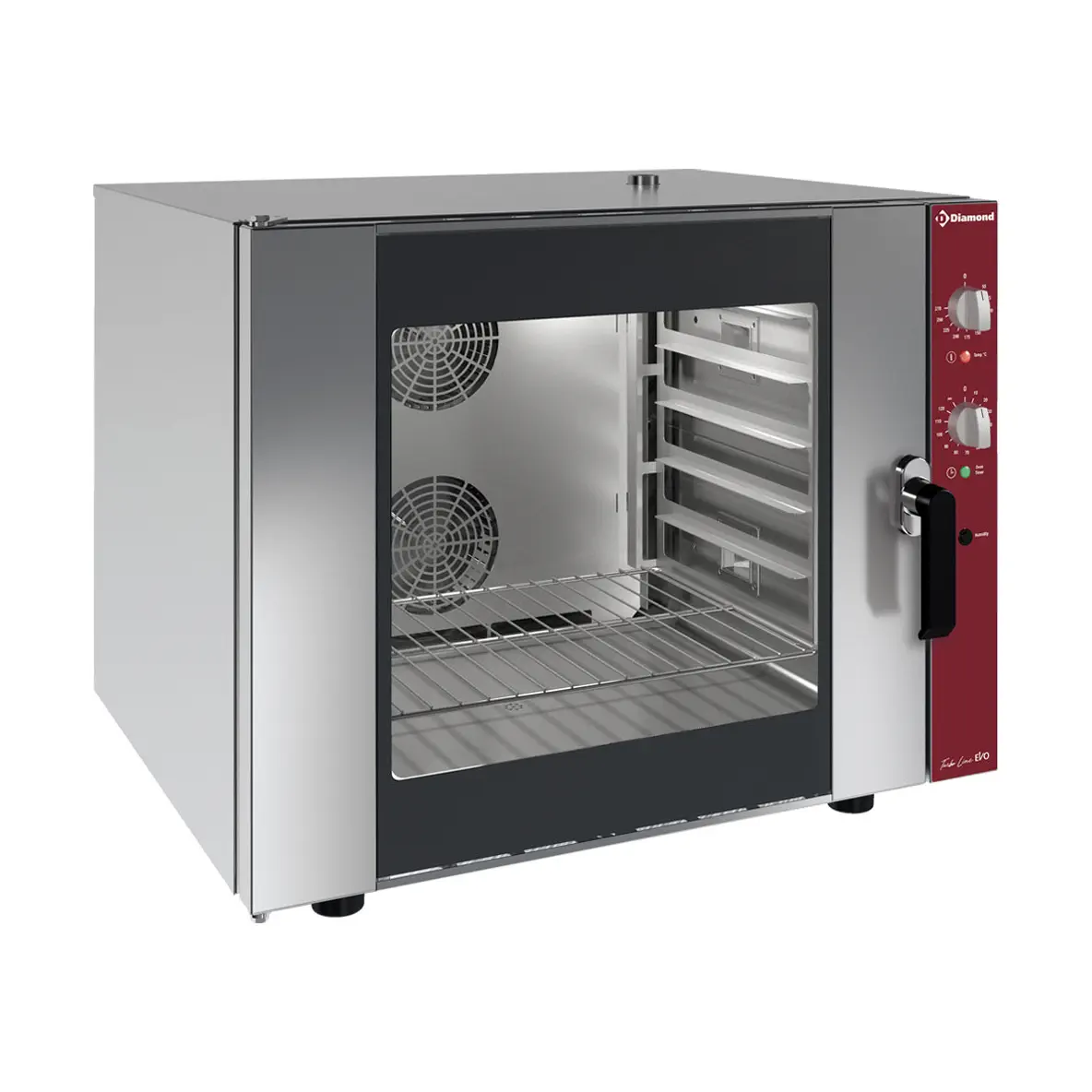 Four électrique à convection 6x GN 1/1 + humidificateur manuel